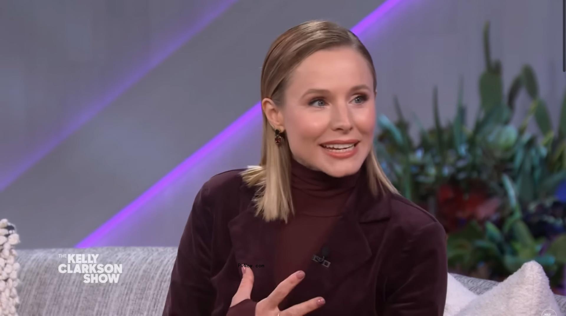 Kristen Bell on The Kelly Clarkson Show.