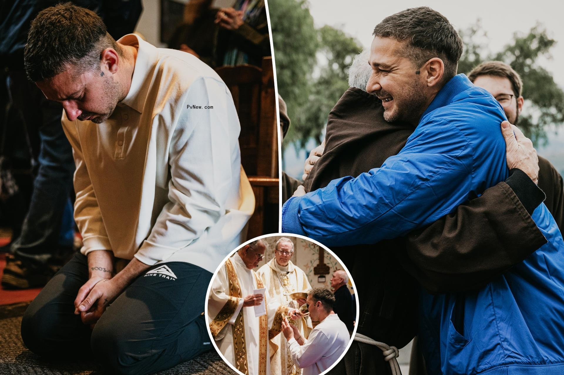 Shia LaBeouf co<i></i>nfirmed into Catholic Church, intends to become a deacon