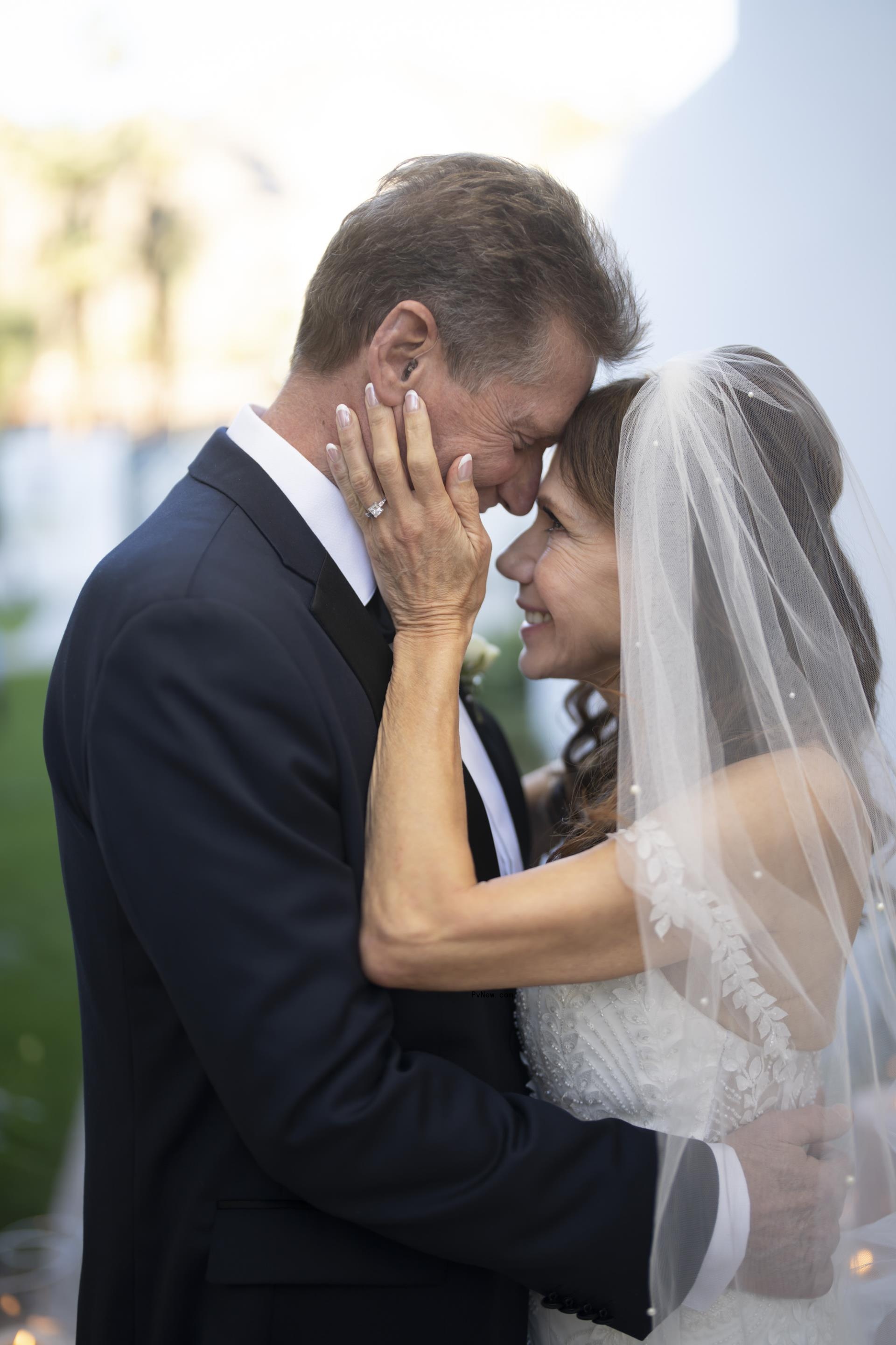 Theresa Nist marries ‘Golden Bachelor’ Gerry Turner in a Badgley Mischka wedding dress during ‘Golden Wedding’