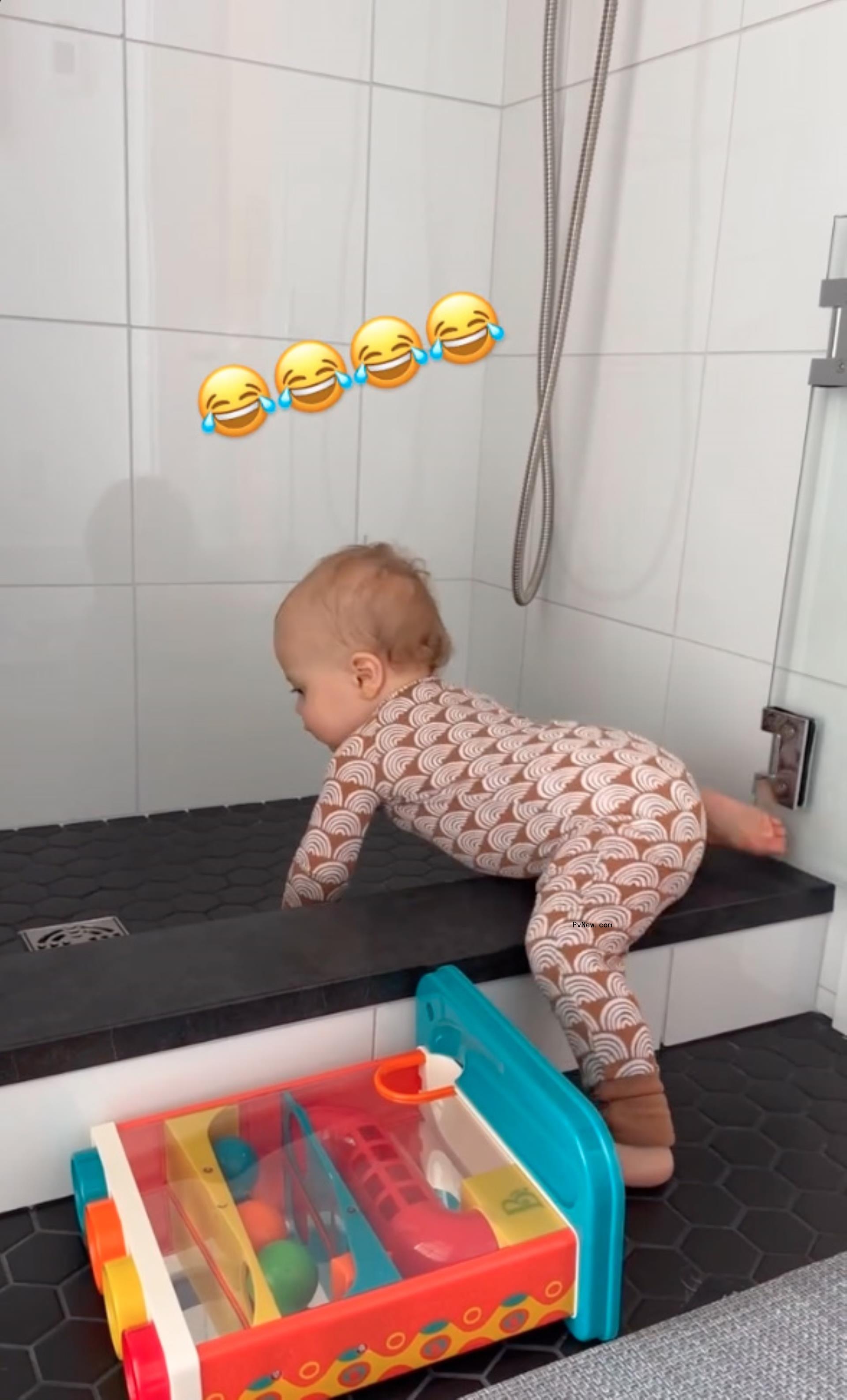 Brittany Mahomes reveals she has a shower specifically for her dogs