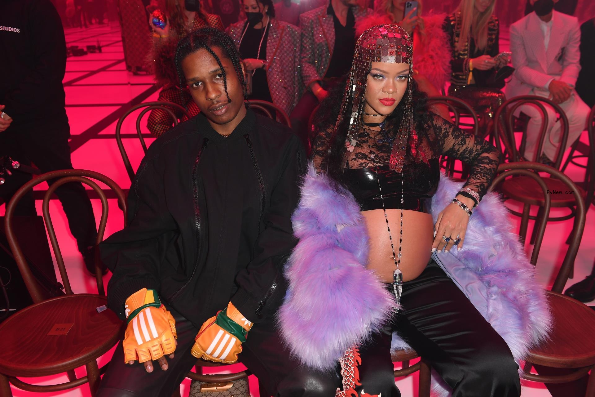 Rihanna and A$AP Rocky