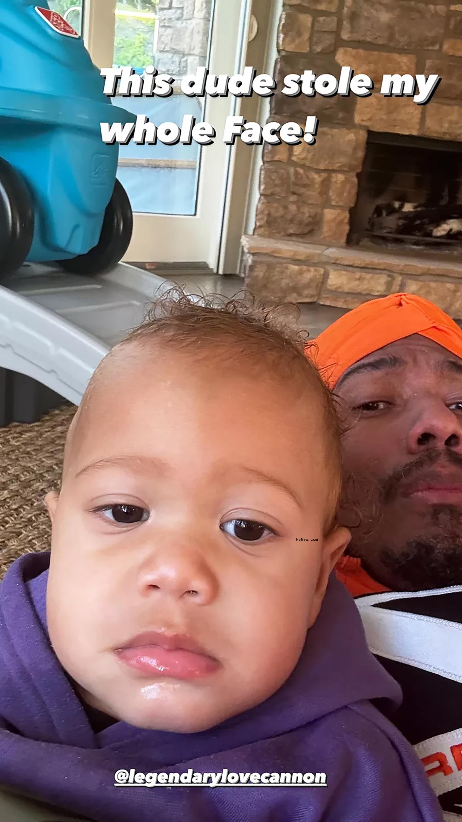 A selfie of Nick Cannon and Legendary Love