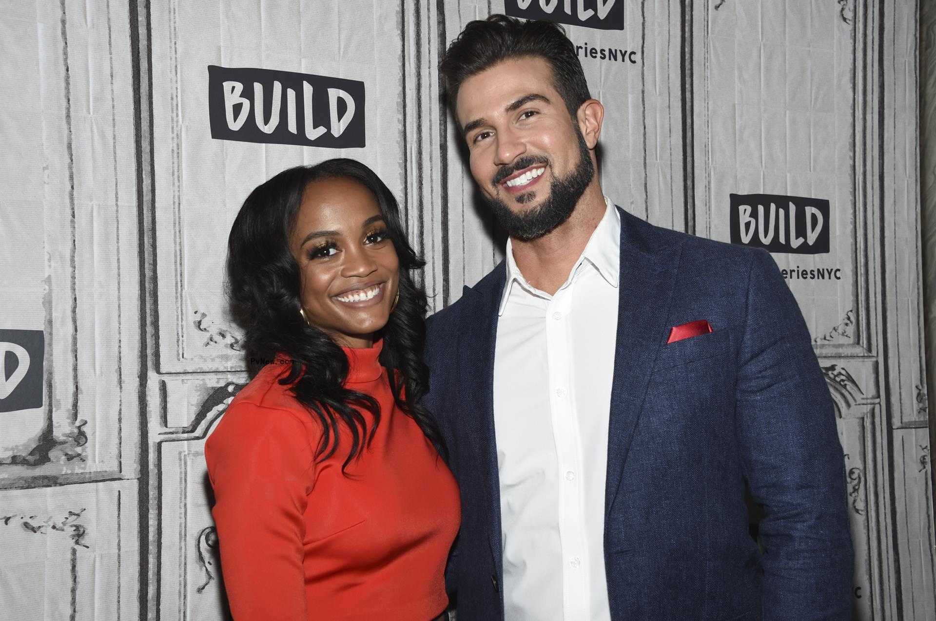 Rachel Lindsay and Bryan Abasolo at an event in 2019.