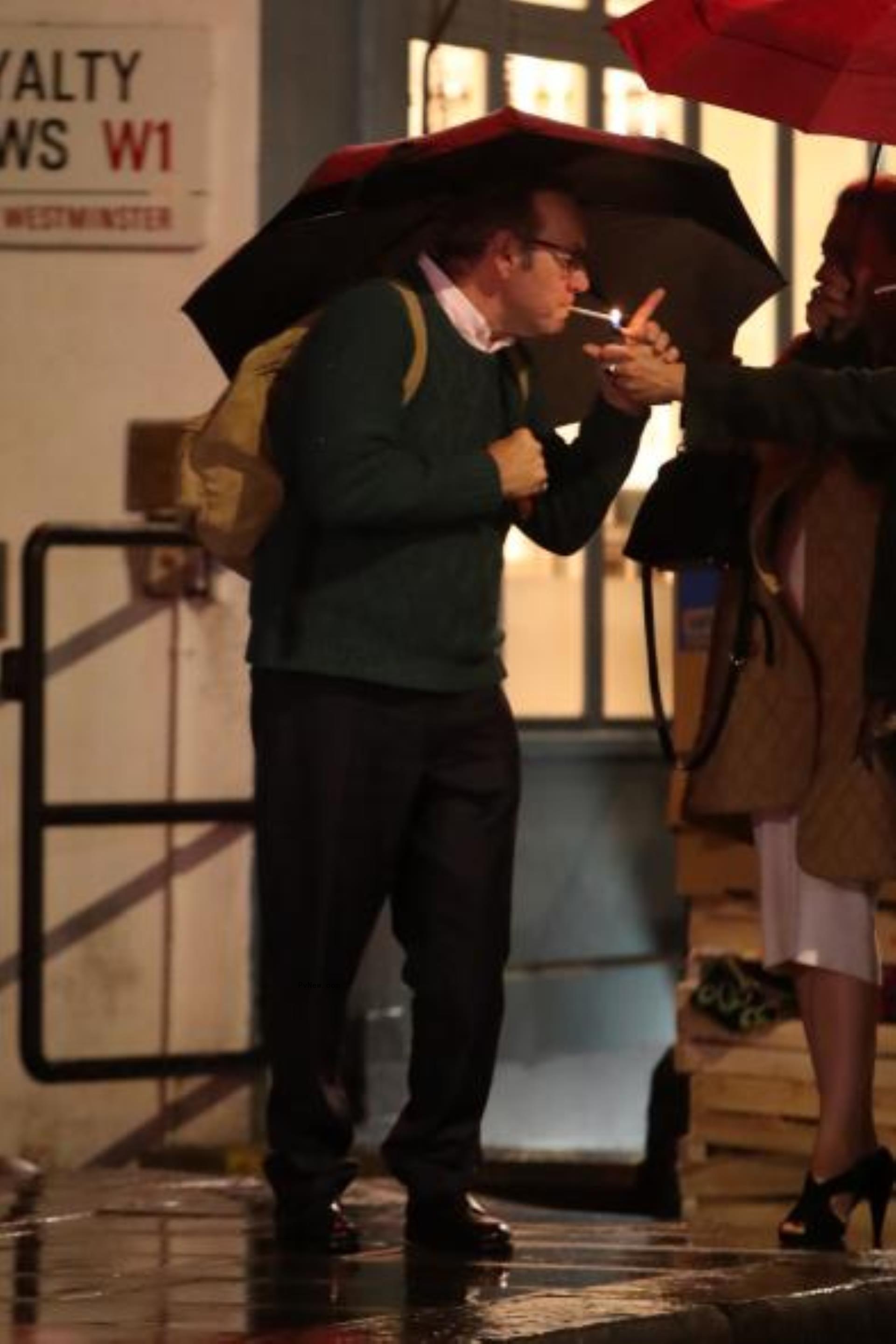 Kevin Spacey smoking