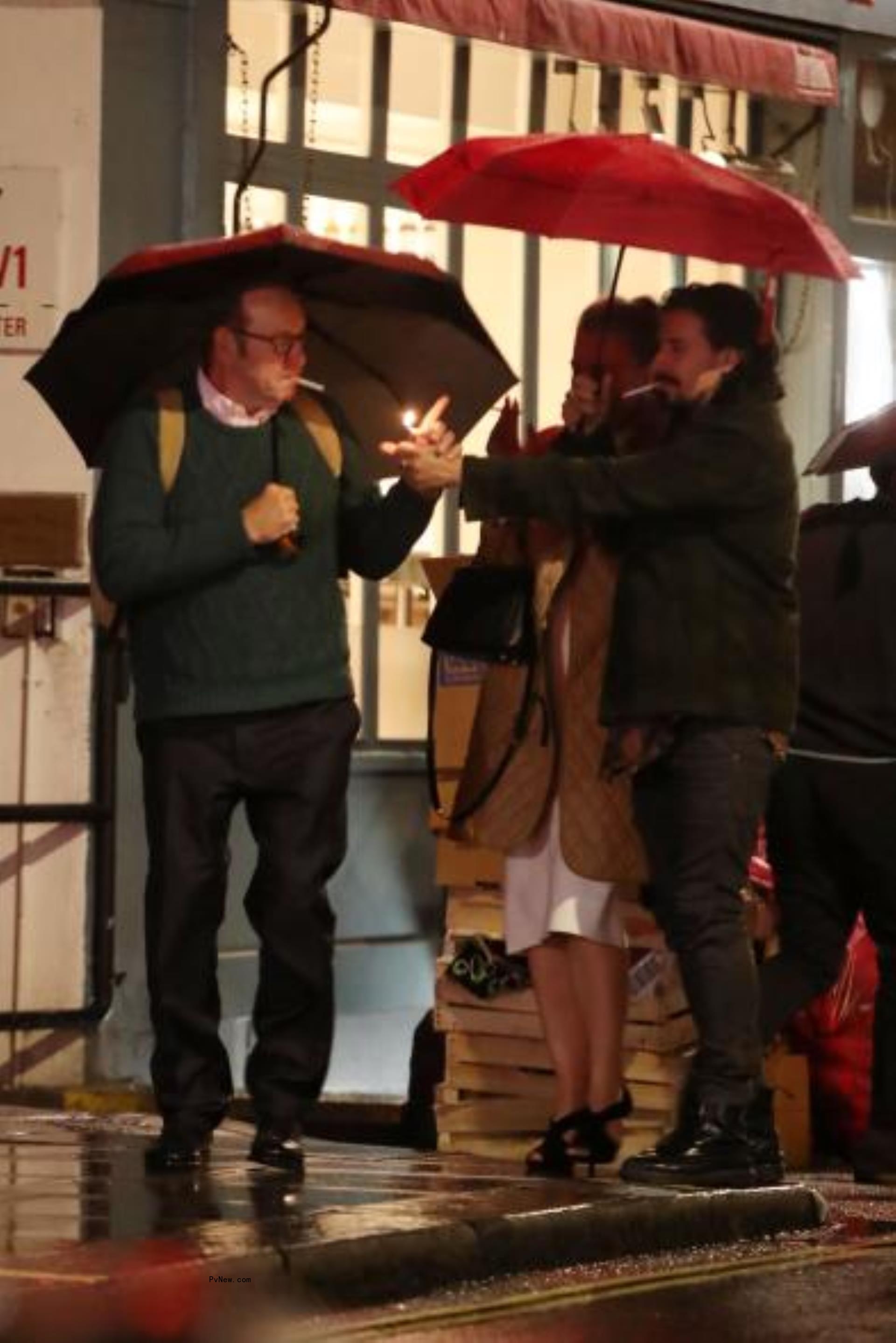 Kevin Spacey smoking