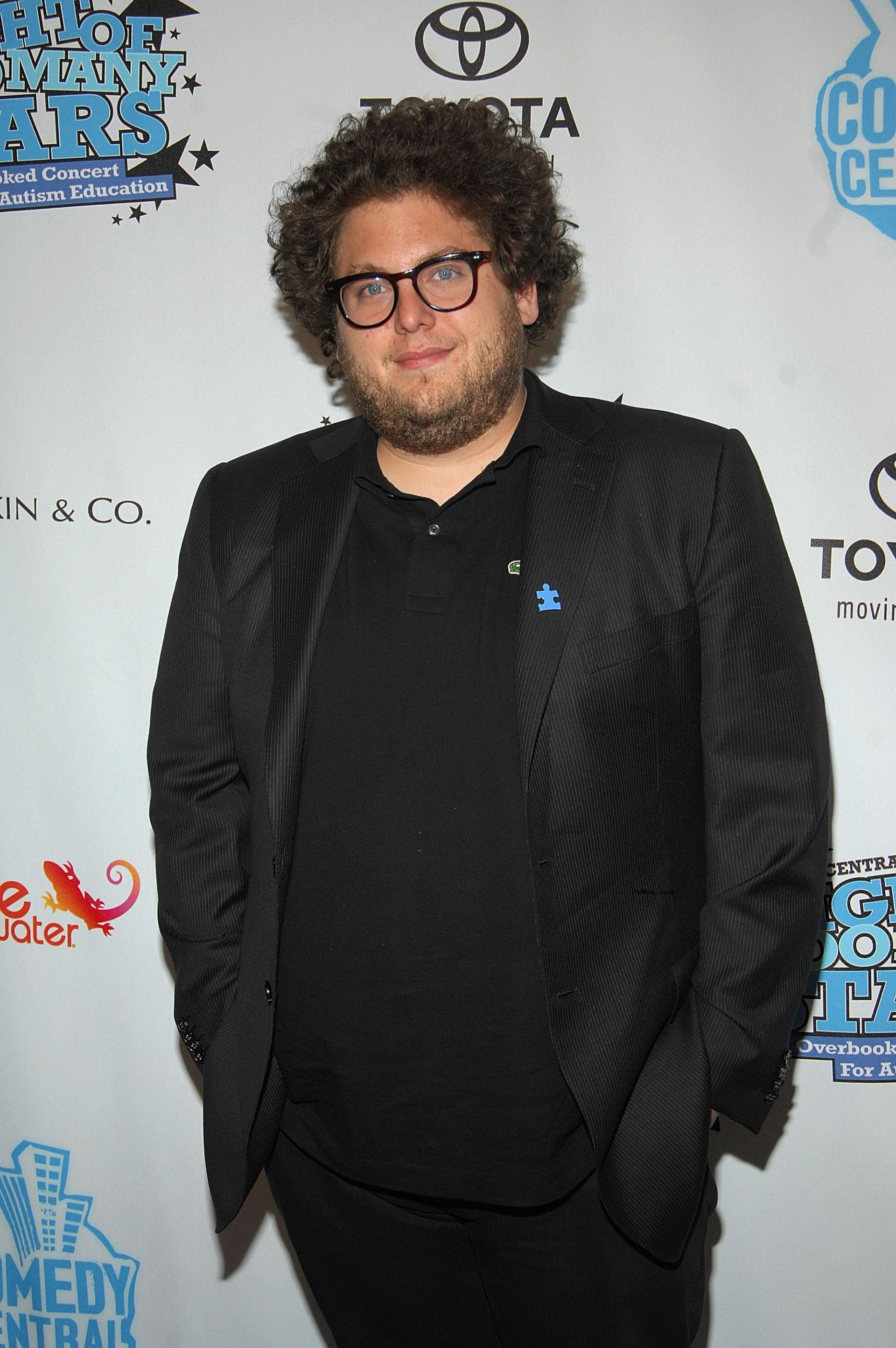 Jo<i></i>nah Hill at a red carpet event.