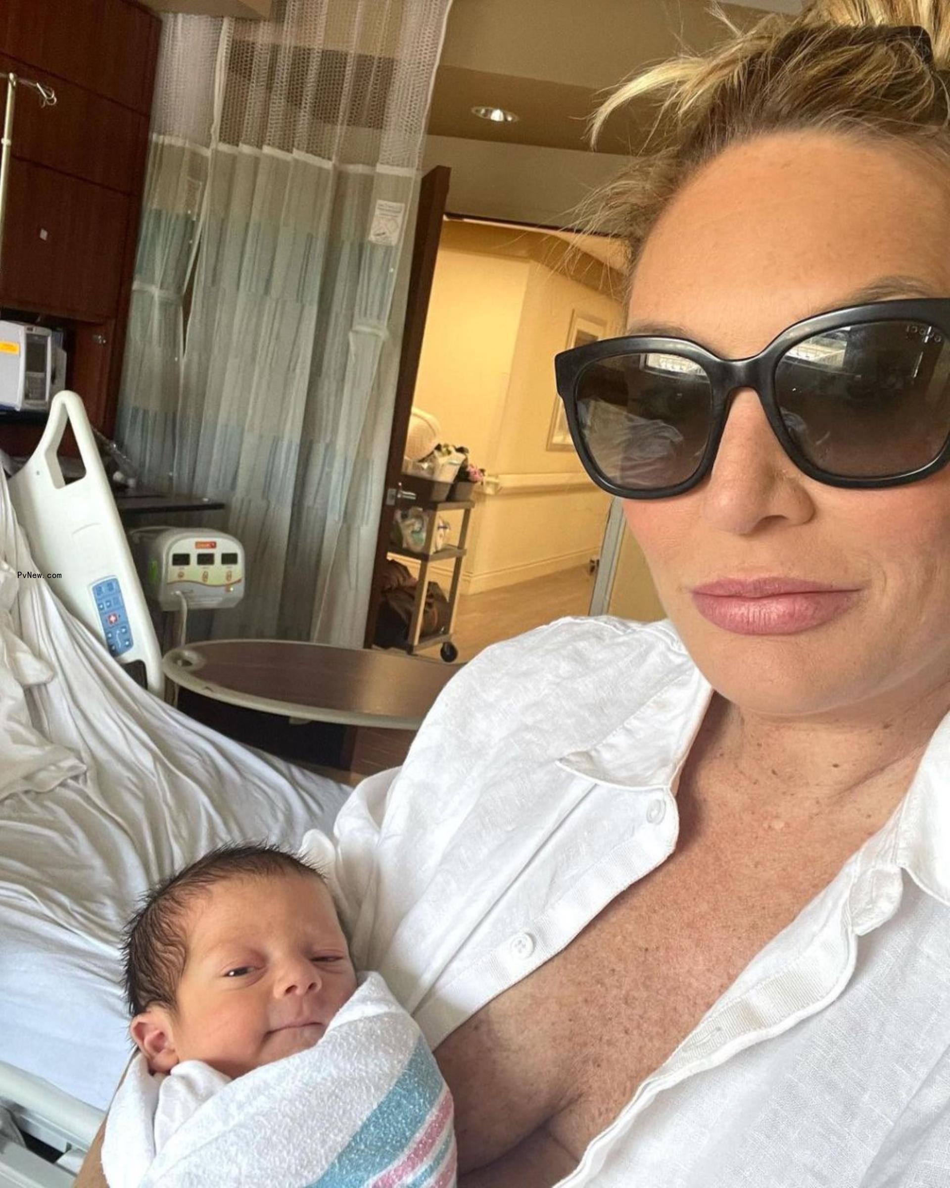 Kate Chastain and son Sullivan
