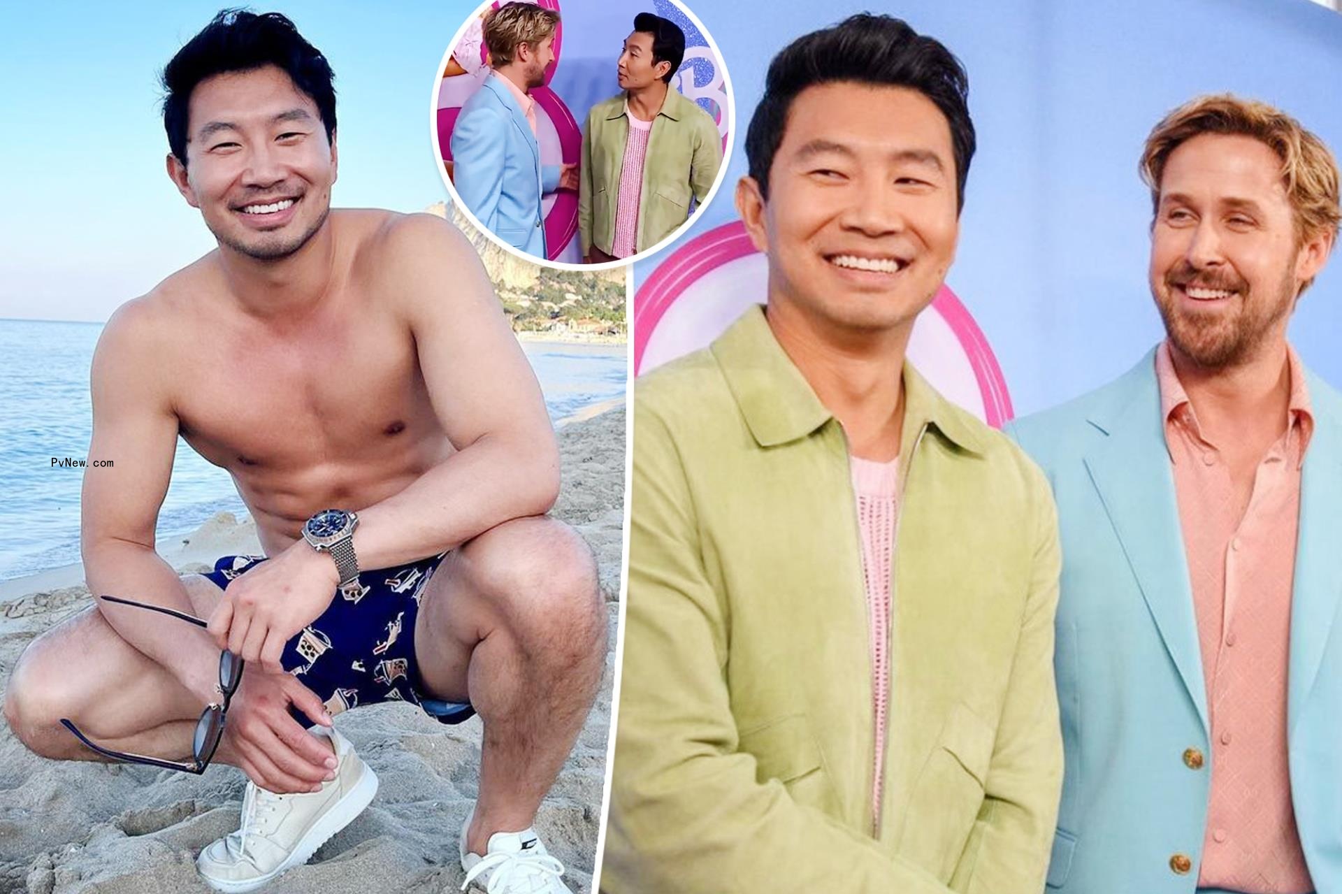 Simu Liu addresses awkward moment with Ryan Gosling on ‘Barbie’ red carpet