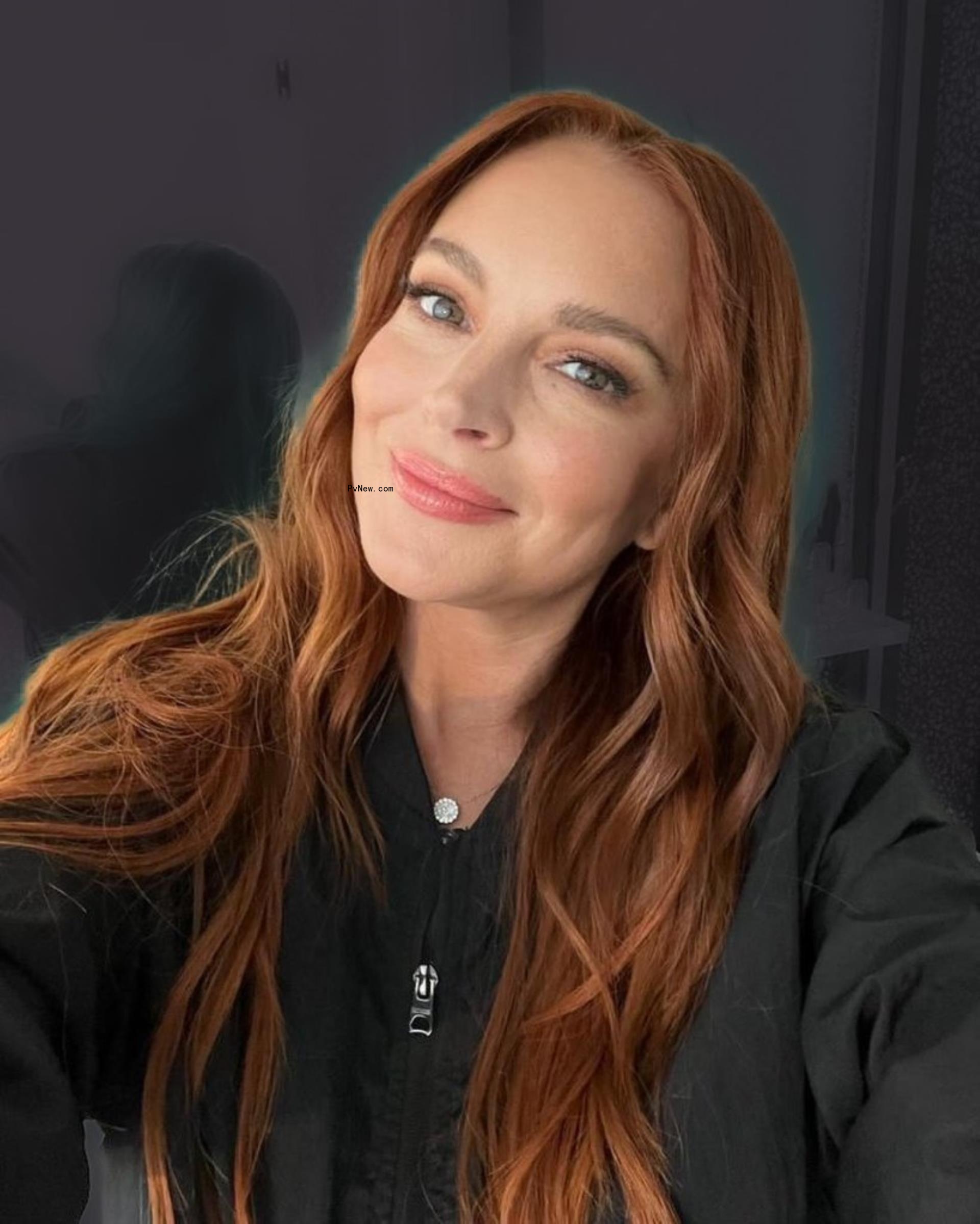 Lindsay Lohan selfie