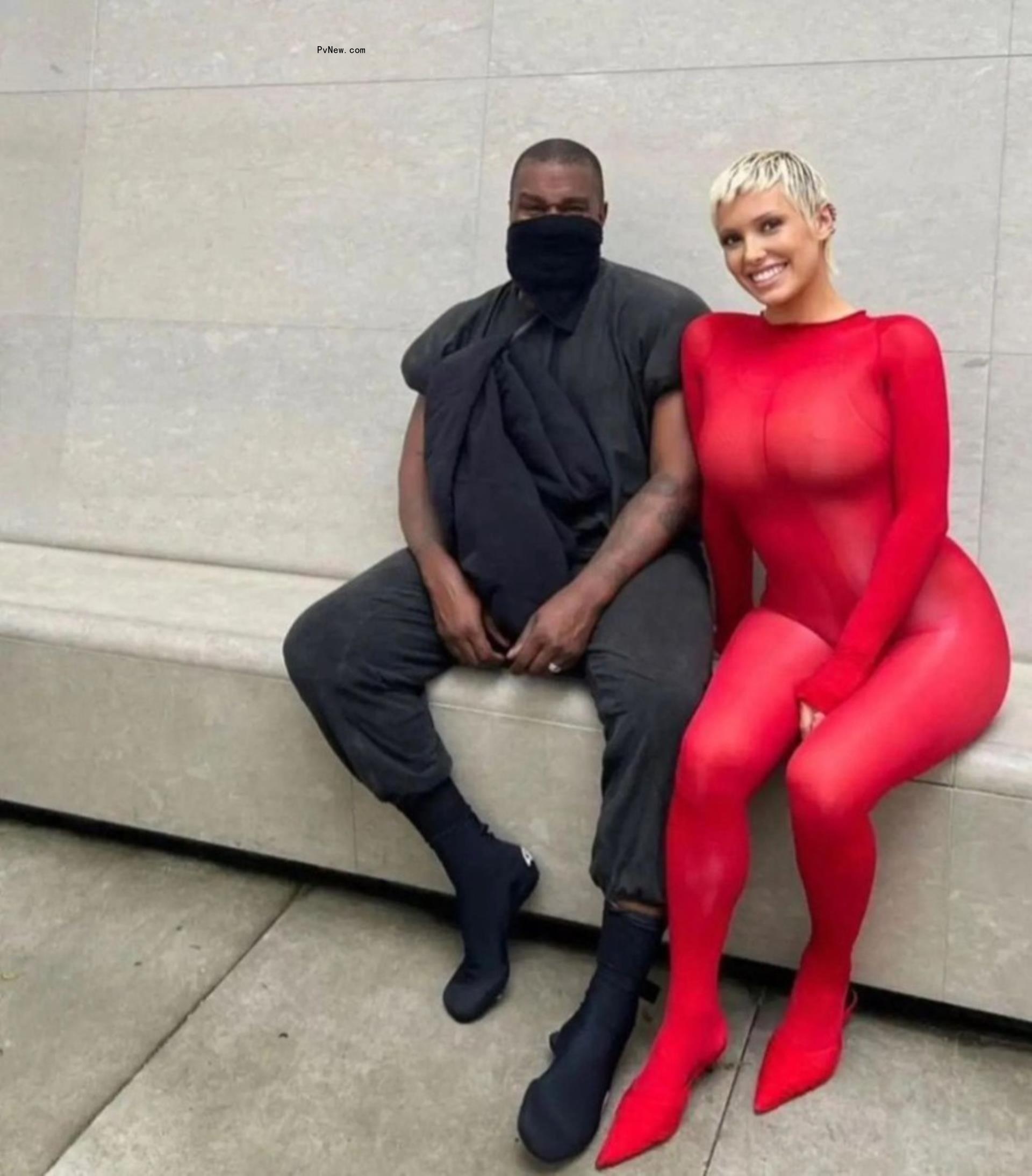 Kanye West and wife Bianca Censori