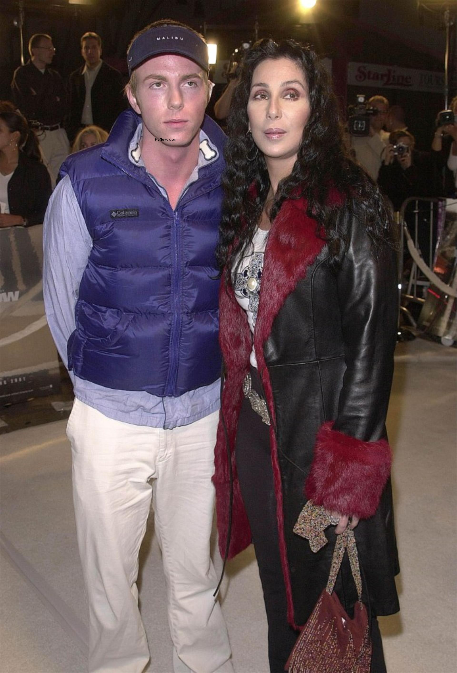 Cher and her son Elijah Blue Allman