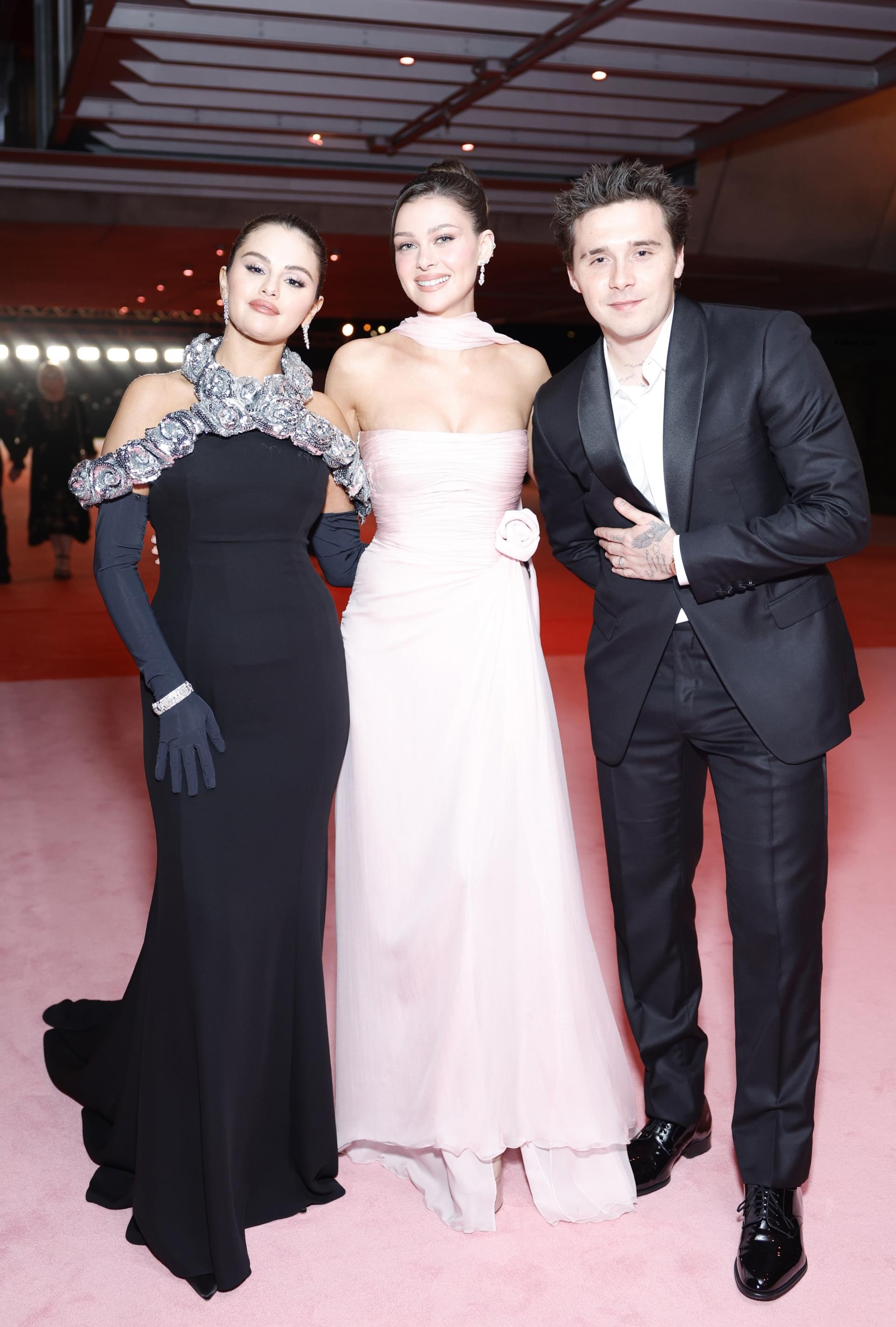 Selena Gomez, Nicola Peltz and Brooklyn Beckham