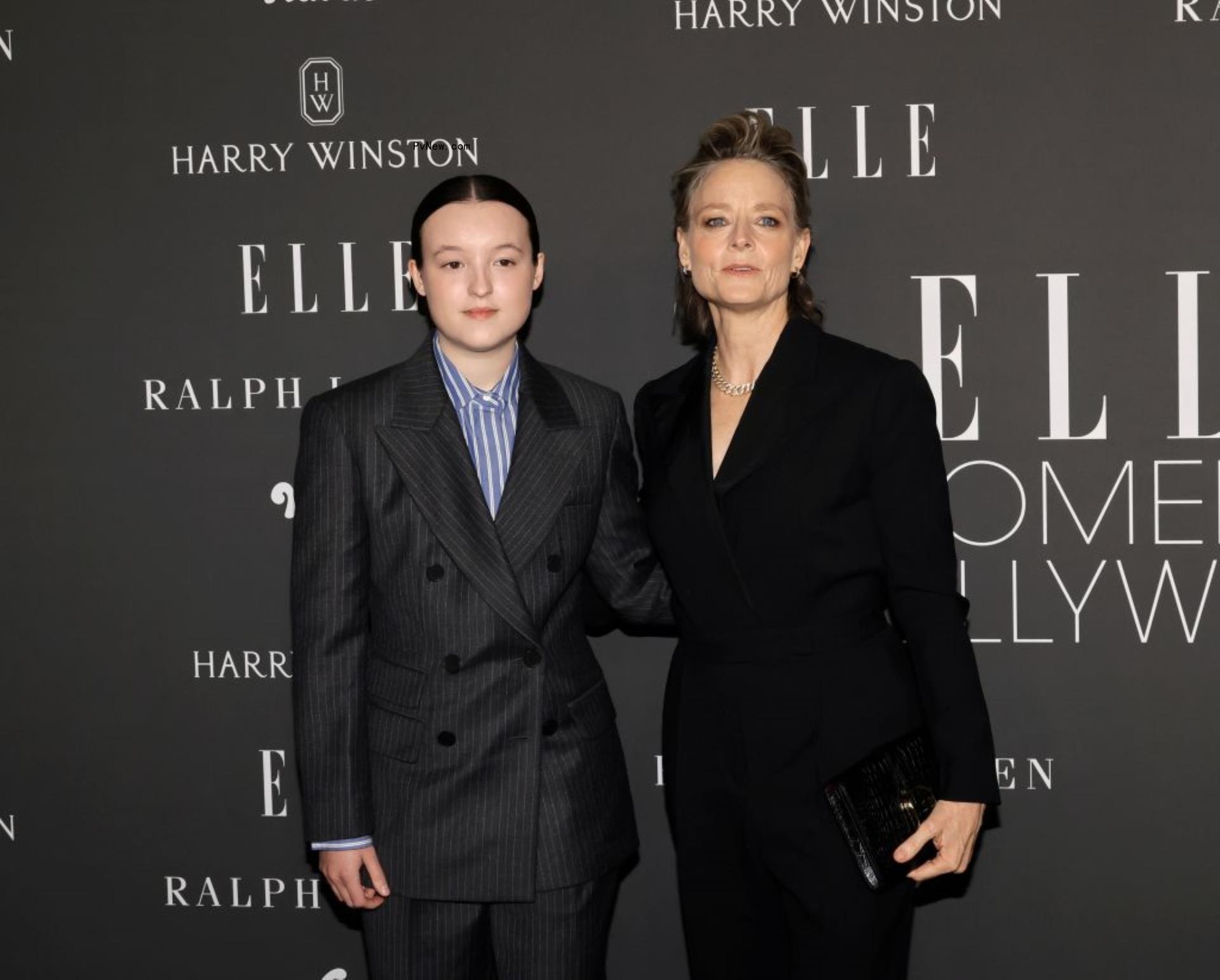 Bella Ramsey and Jodie Foster