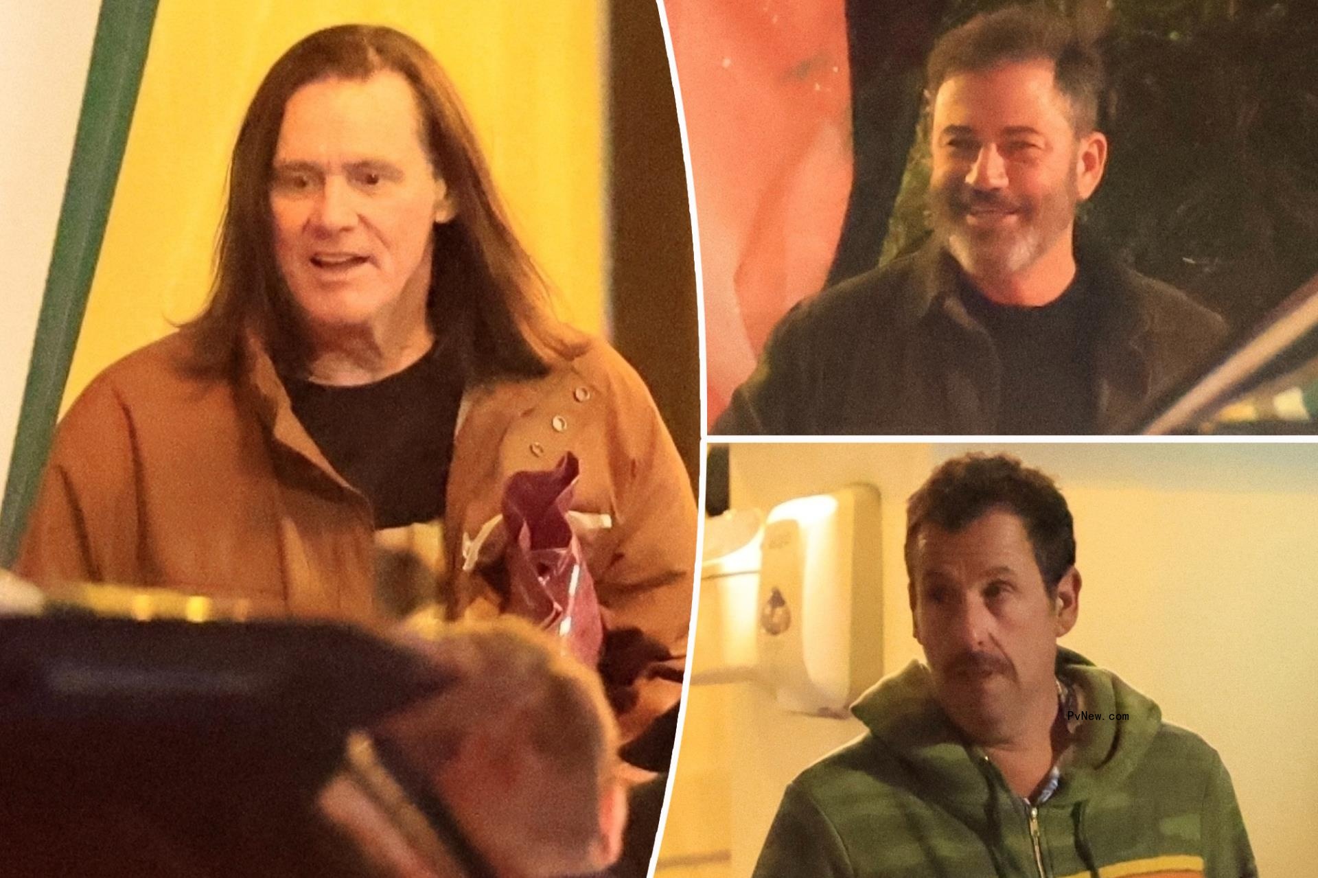 Jim Carrey hosts star-studded 62nd birthday party with Adam Sandler, Jimmy Kimmel and Dustin Hoffman