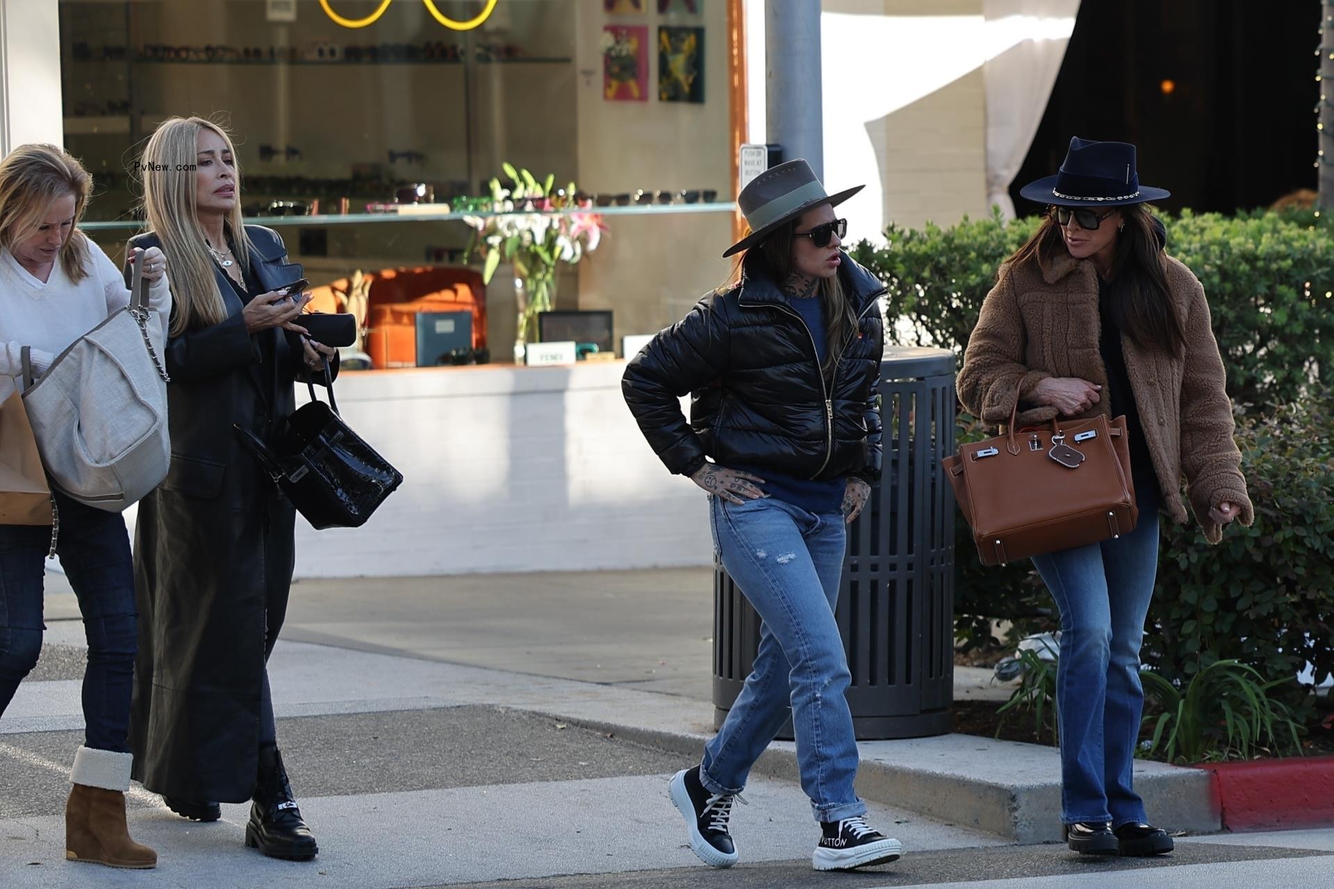 Kyle Richards and singer Morgan Wade