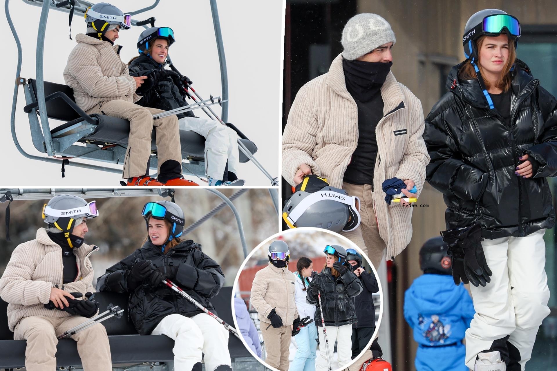 Inside Joe Jo<i></i>nas and Stormi Bree’s ‘cozy’ Aspen ski date