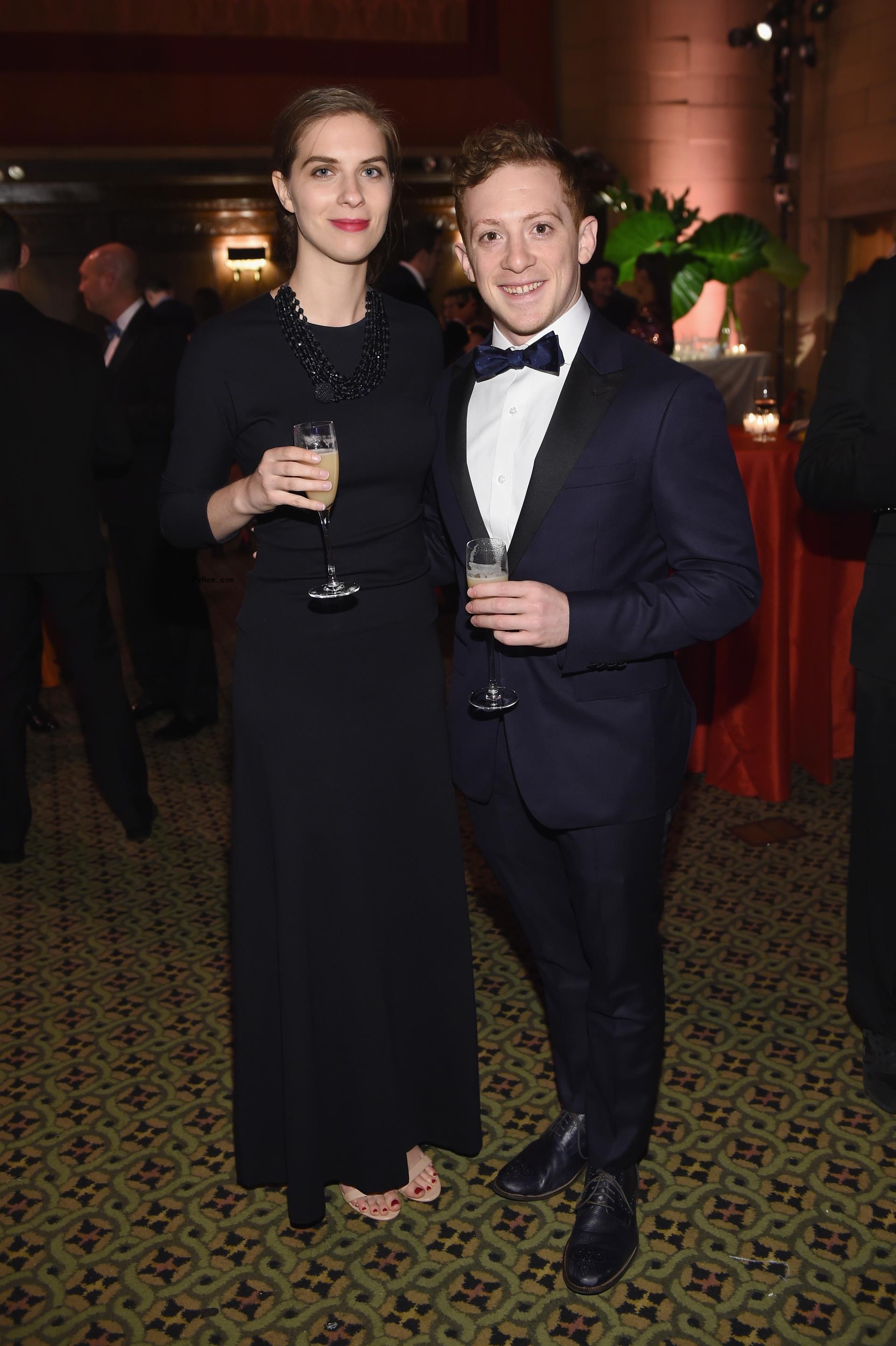 Ethan Slater and Lilly Jay in 2018.
