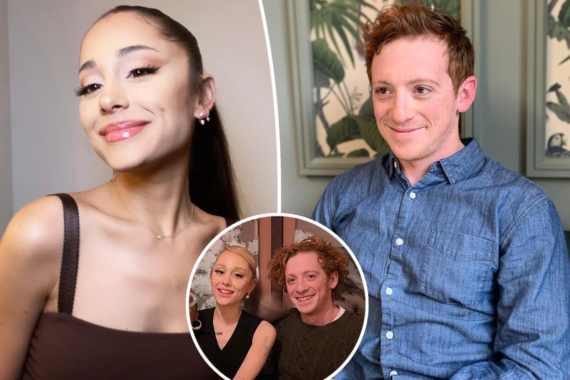 Ariana Grande seen with arm around Ethan Slater on 30th birthday getaway 3 weeks before dating news