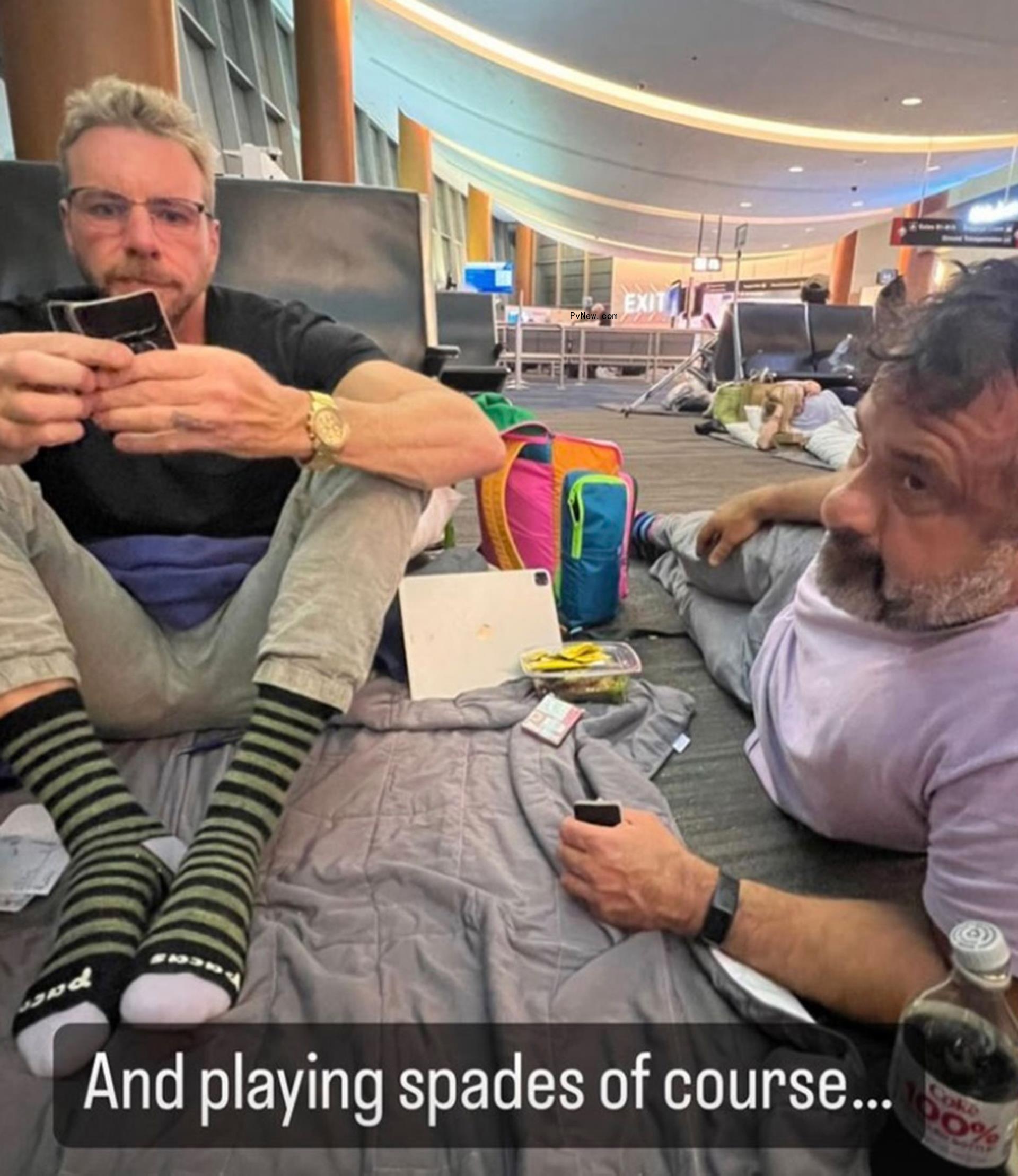 Dax Shepard and friend