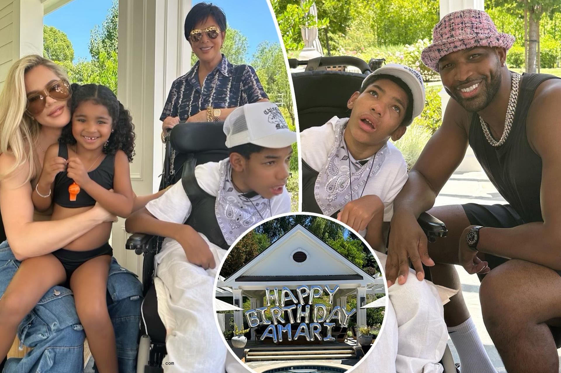 Khloé Kardashian throws birthday party for Tristan Thompson’s brother at her home