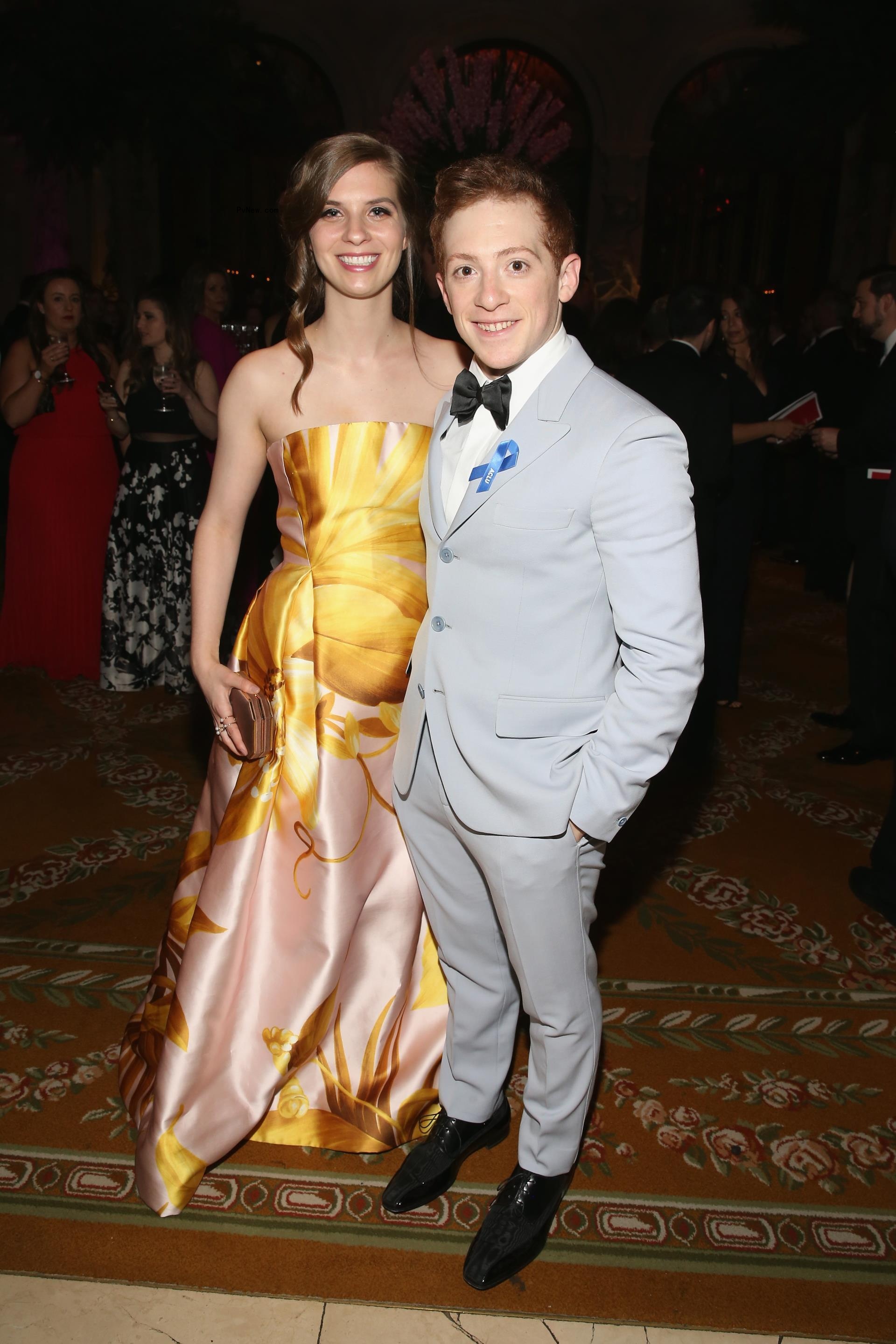 Lilly Jay and Ethan Slater