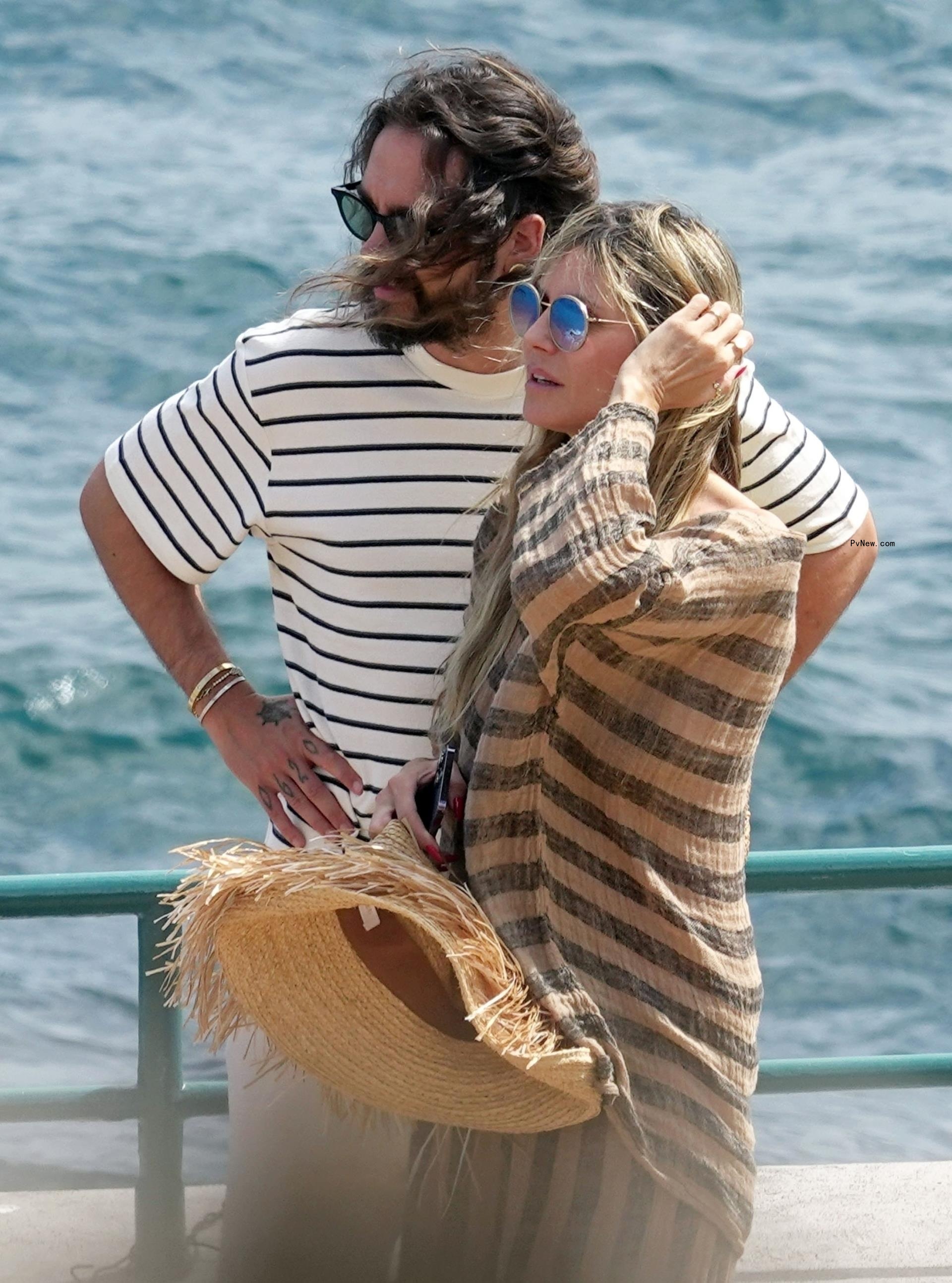 Tom Kaulitz and Heidi Klum