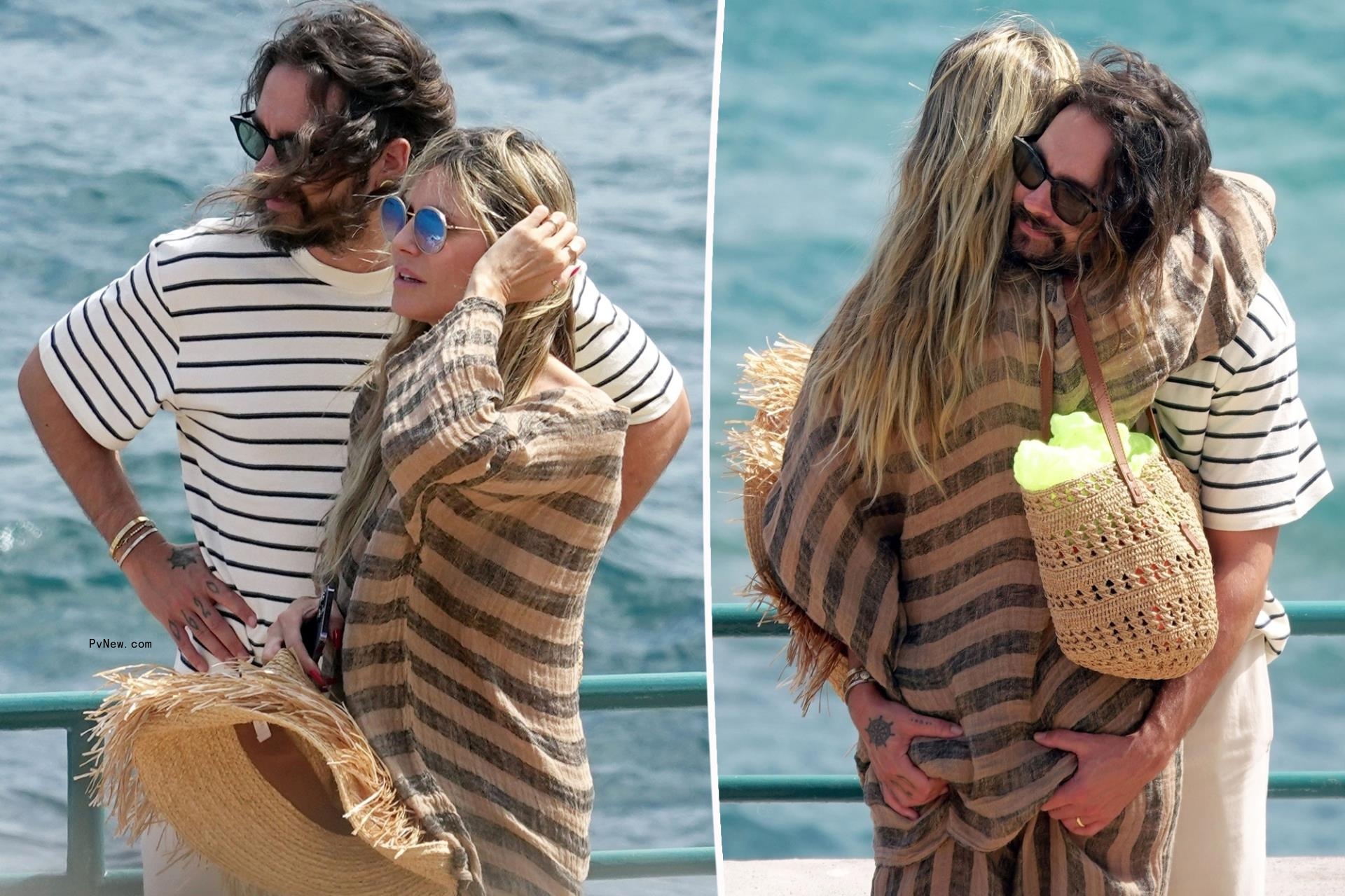 Tom Kaulitz grabs handfuls of wife Heidi Klum’s butt on PDA-packed trip to Italy