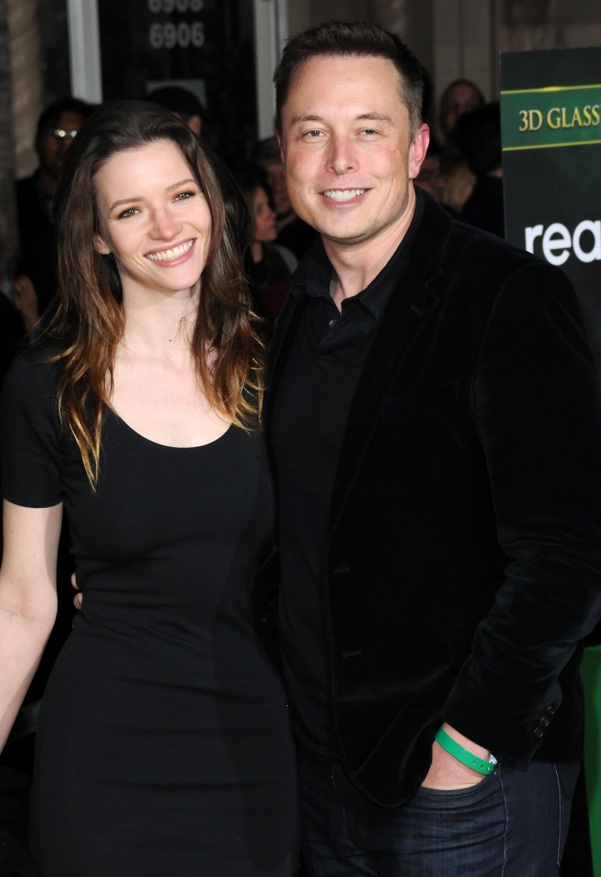 Talulah Riley and Elon Musk