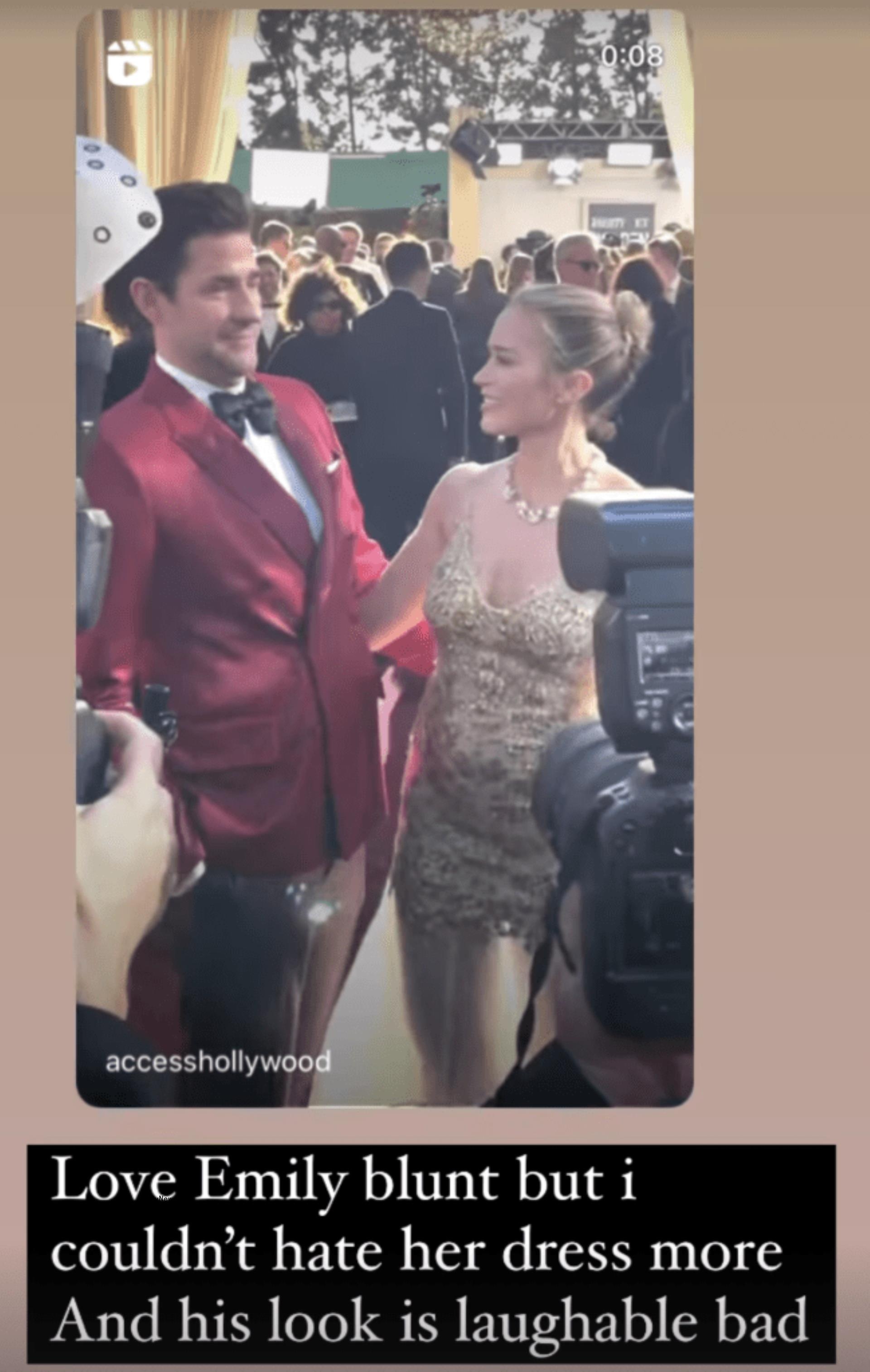 John Krasinski and Emily Blunt