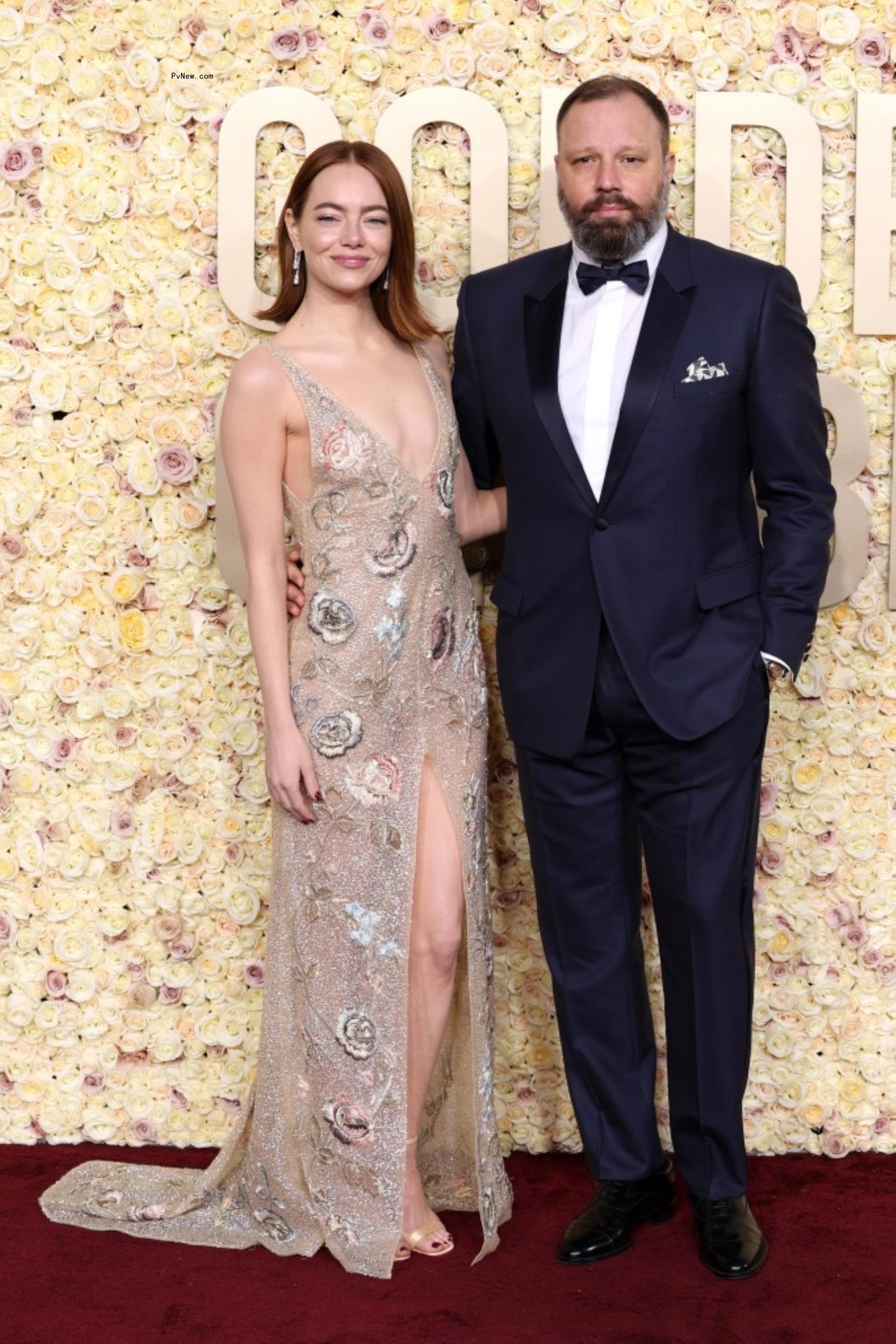  Emma Stone and Yorgos Lanthimos 
