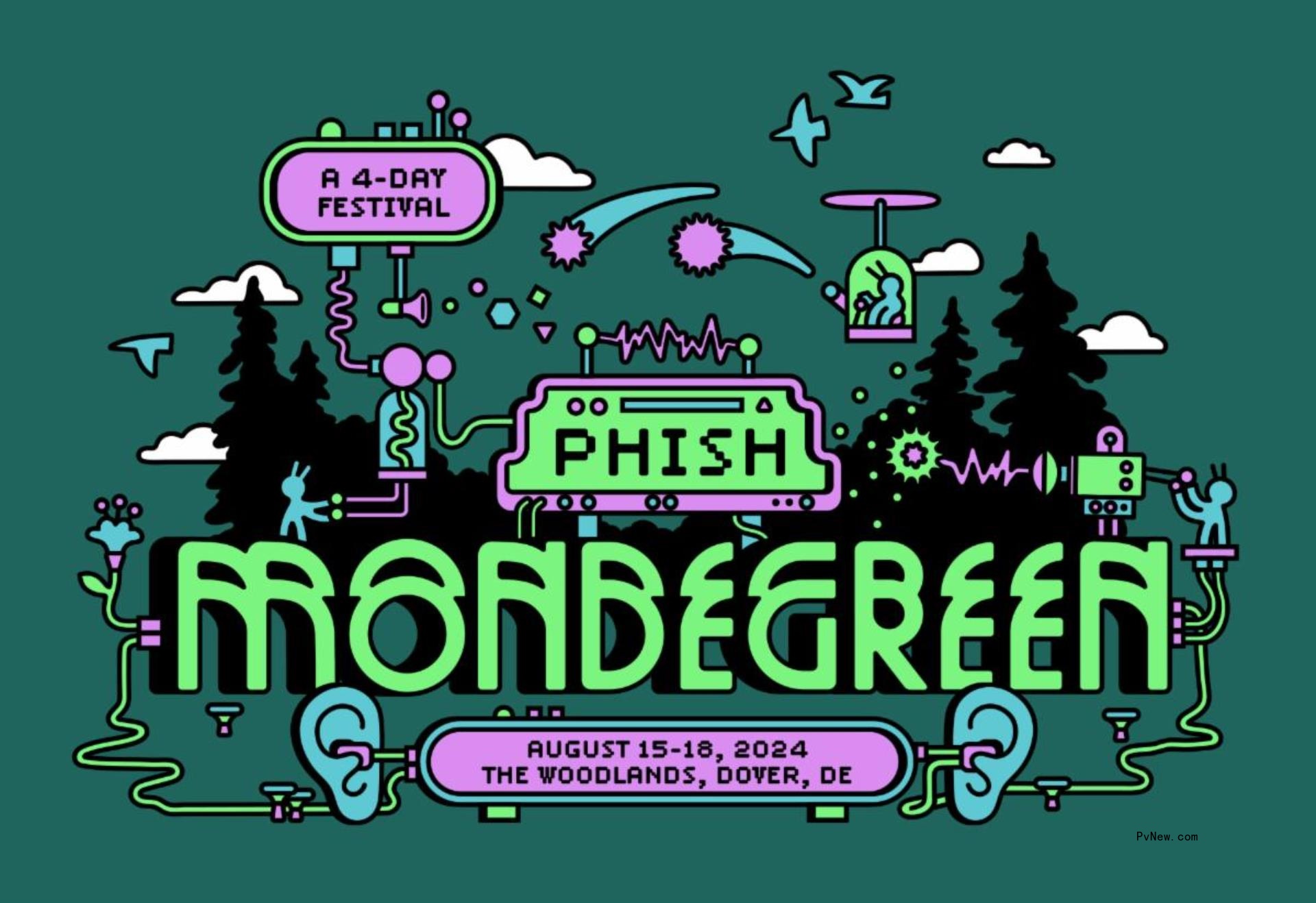 Phish Announces Mondegreen, Band’s First Festival in Nine Years