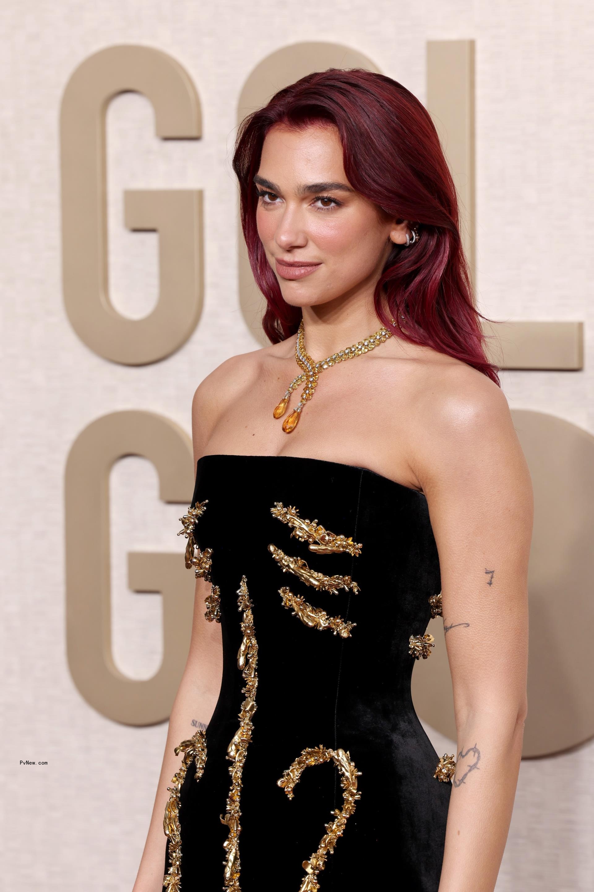Dua lipa golden globes 2024