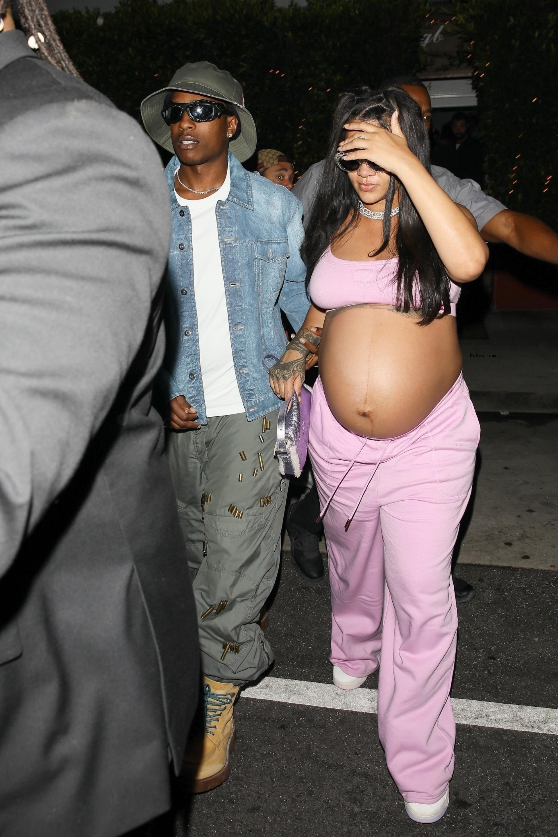 ASAP Rocky and Rihanna