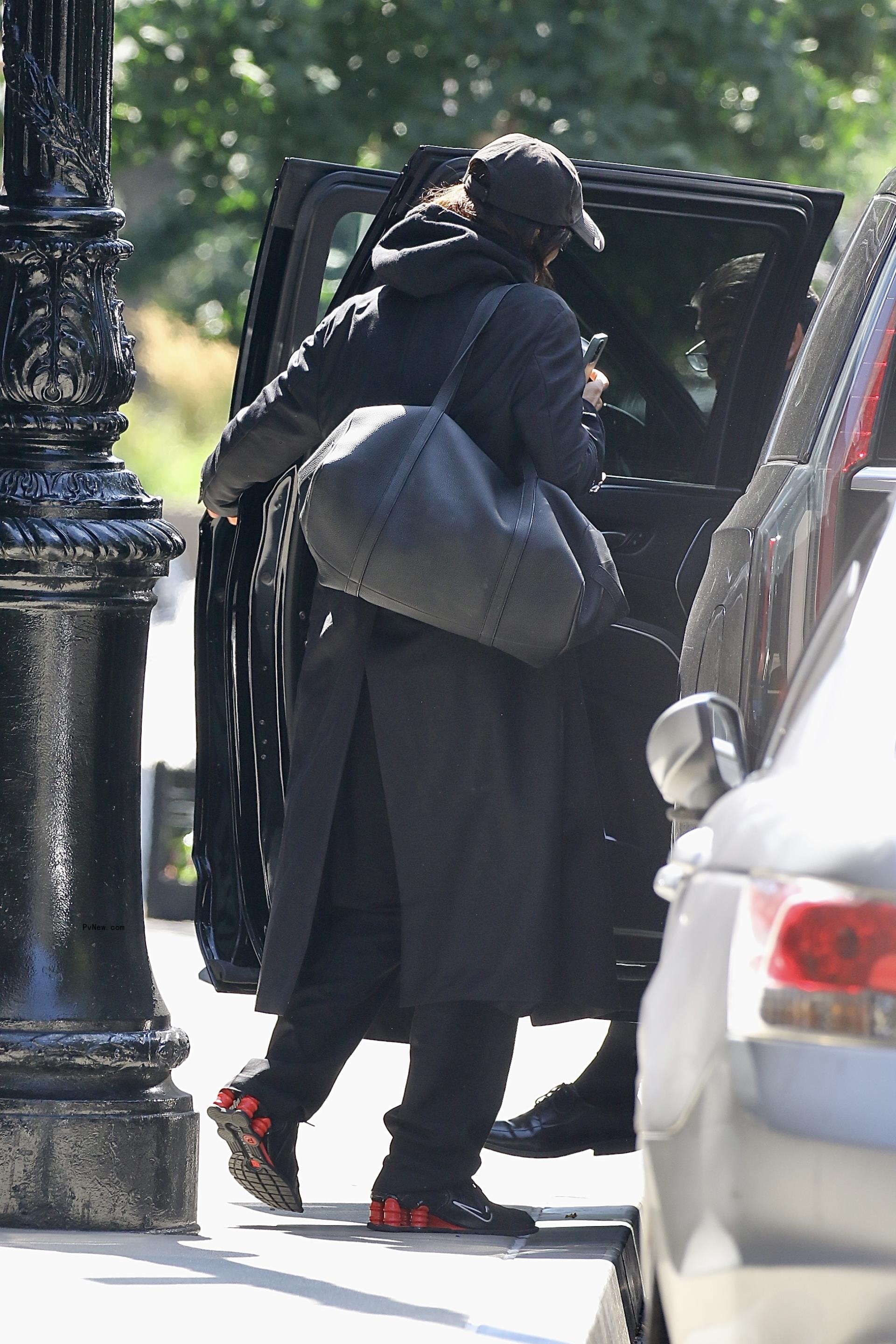 Irina Shayk in NYC.