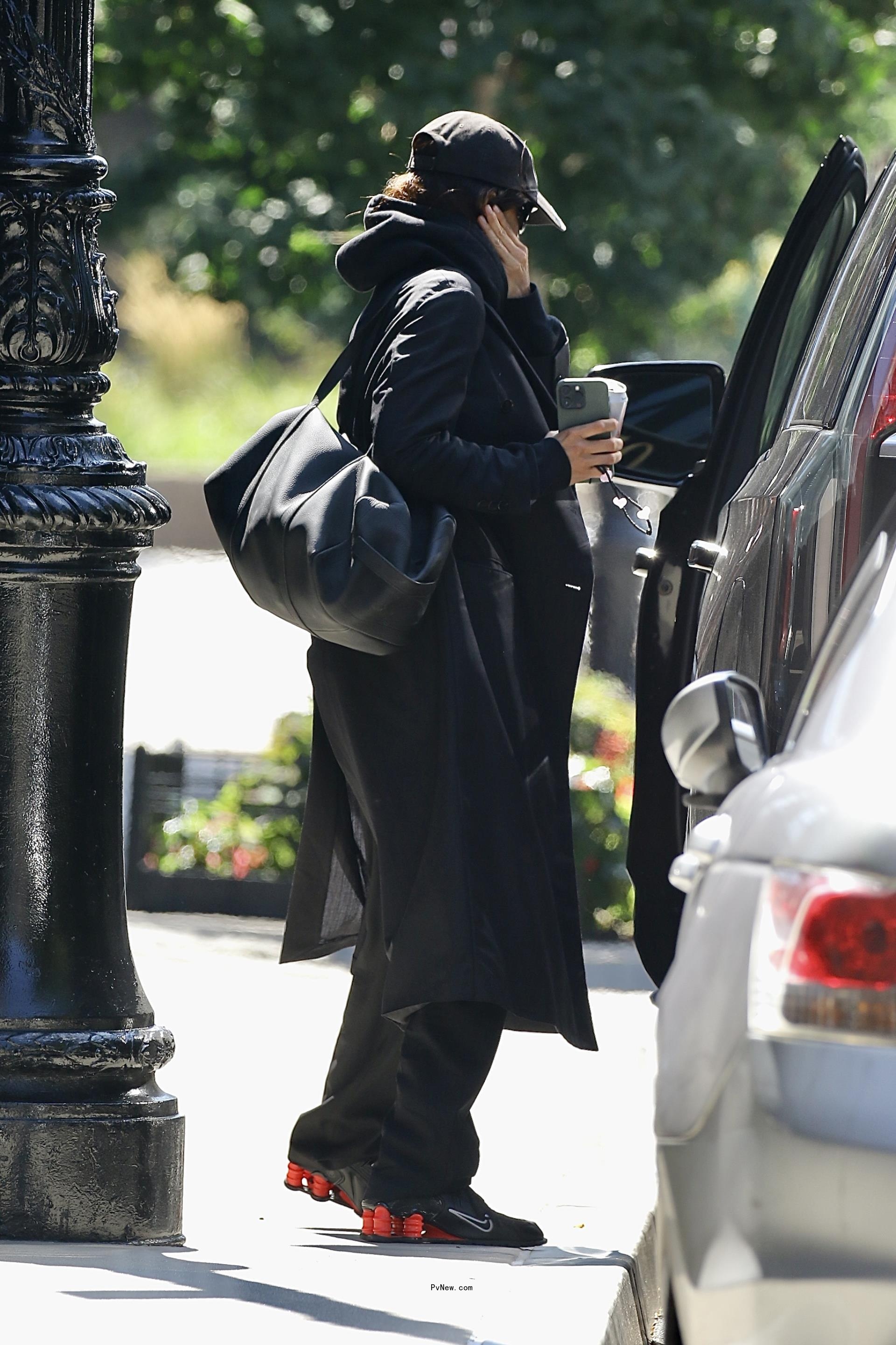 Irina Shayk in NYC.