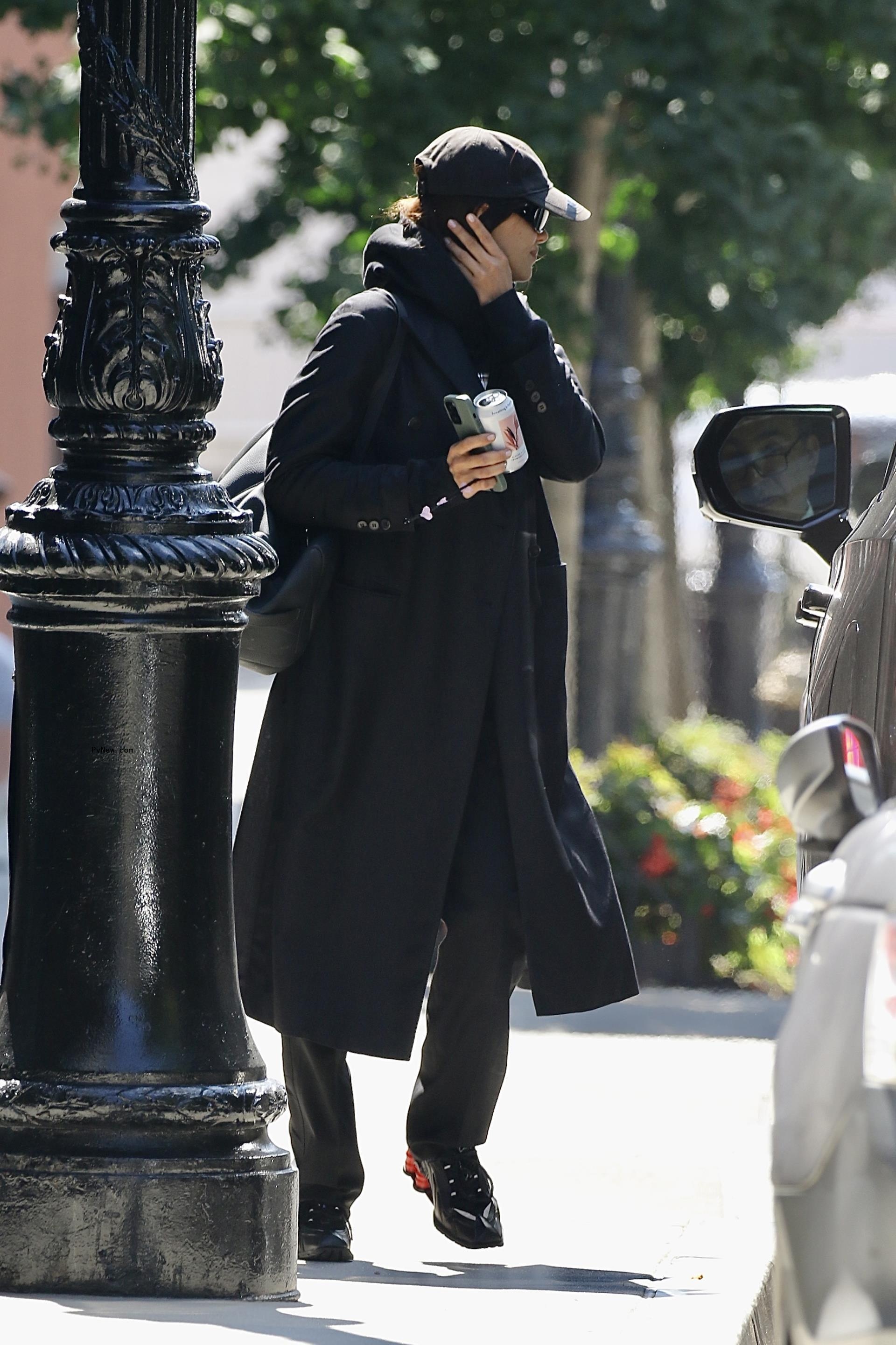 Irina Shayk in NYC.