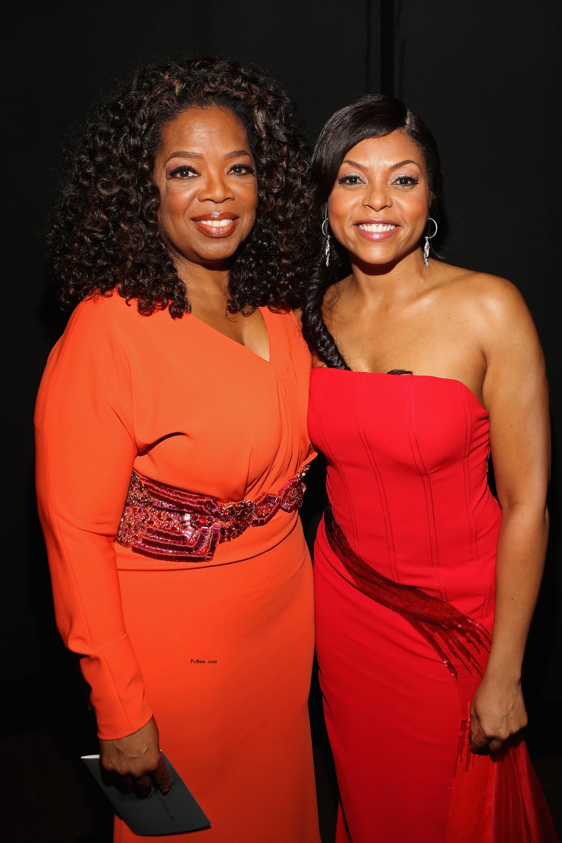 Oprah Winfrey and Taraji P. Henson