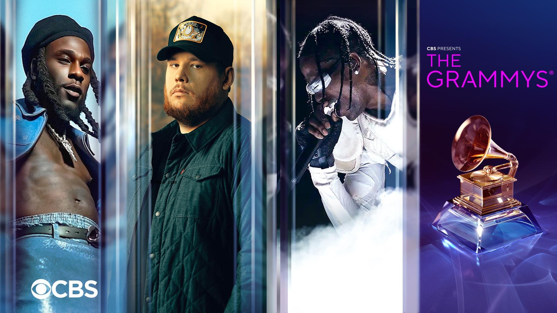 Travis Scott, Luke Combs, Burna Boy to Perform at 2024 Grammy Awards
