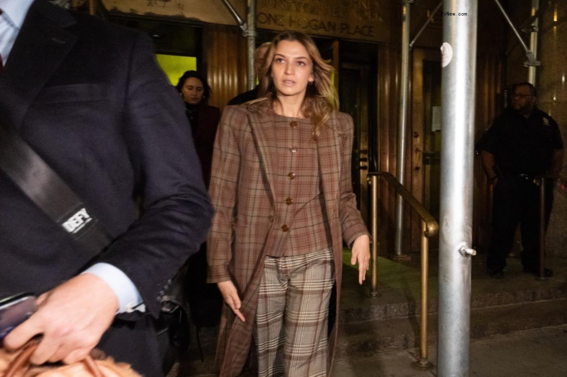 grace jabbari exiting court