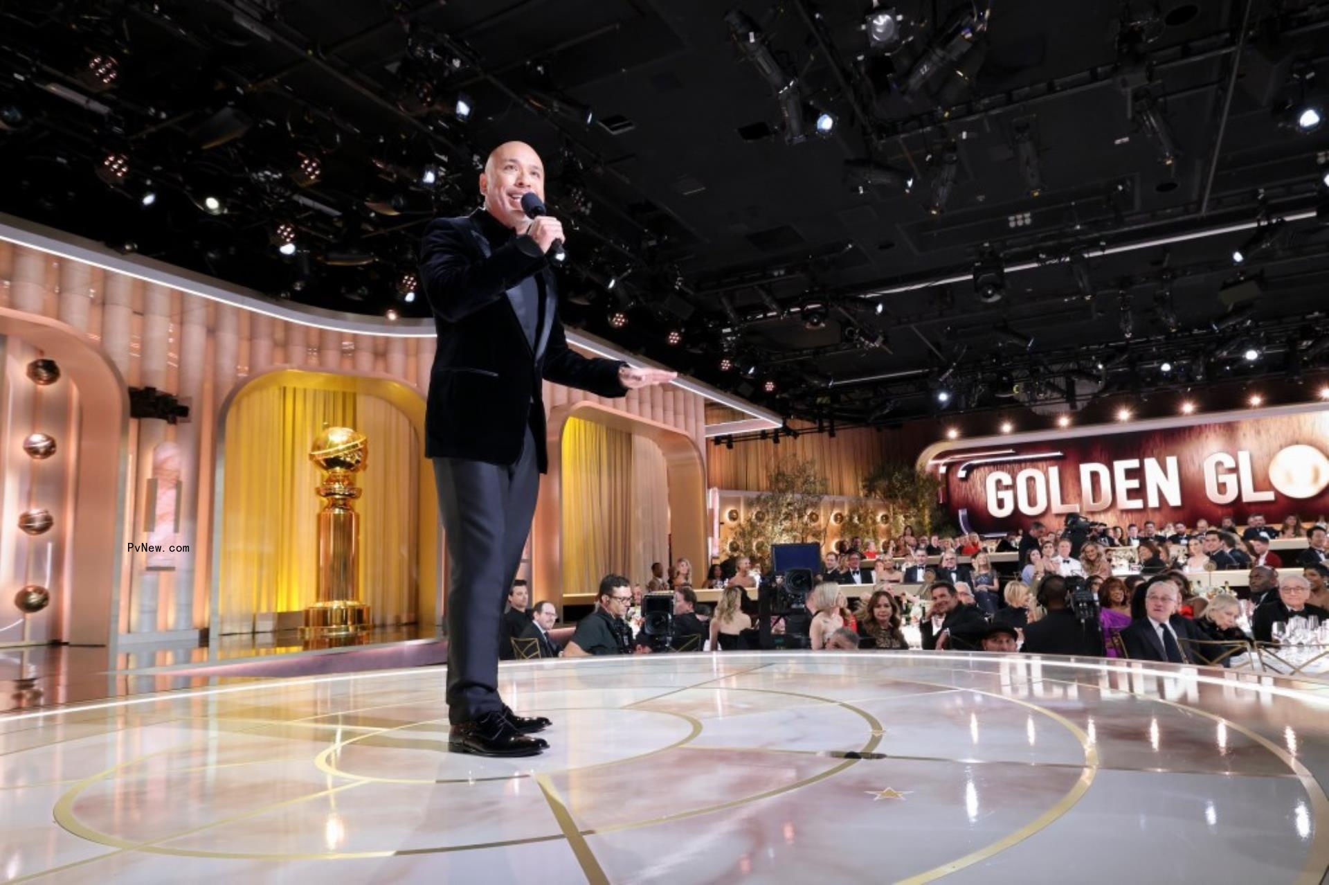 Jo Koy at the Golden Globe Awards.