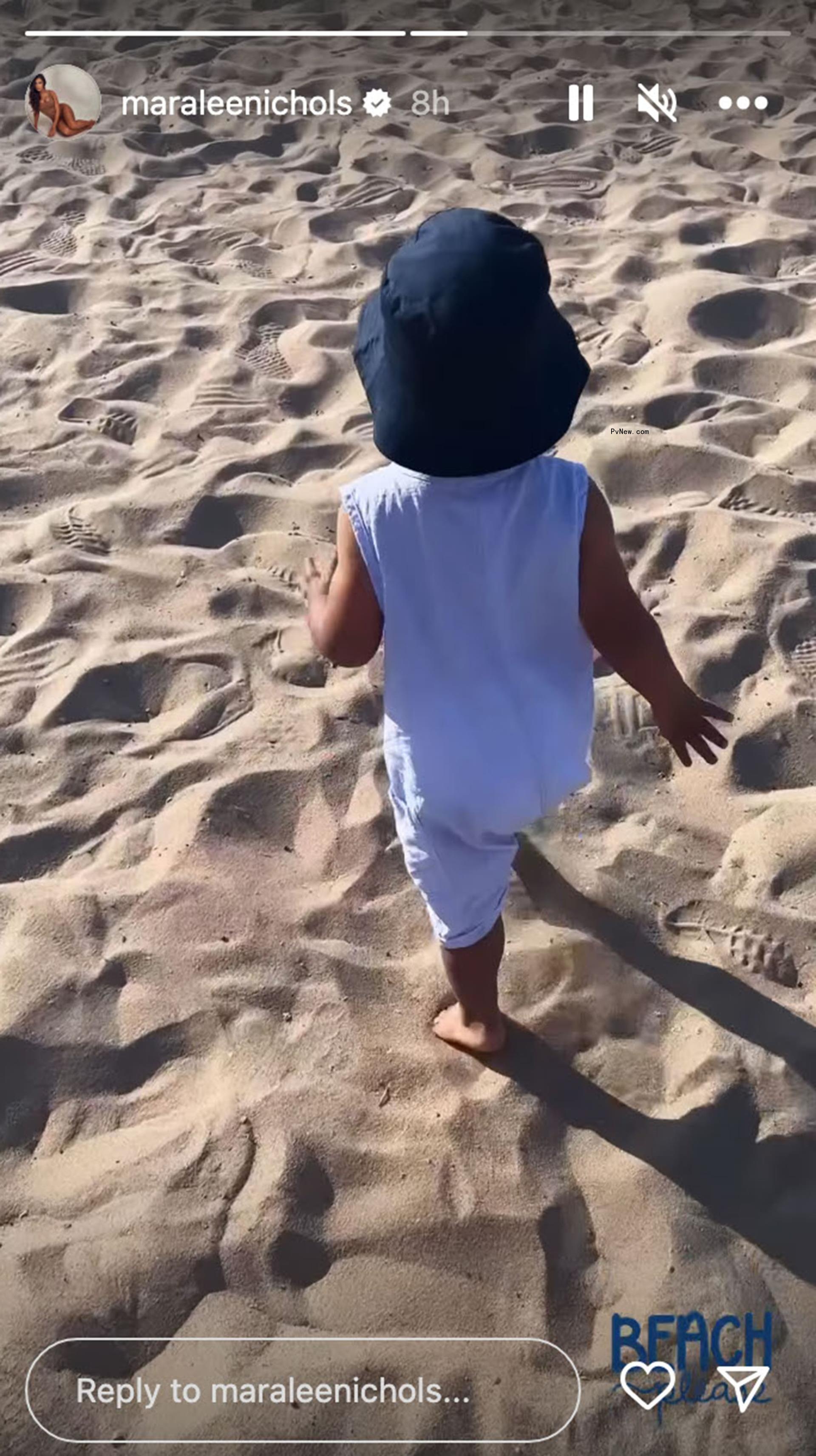 Maralee Nichols' son, Theo