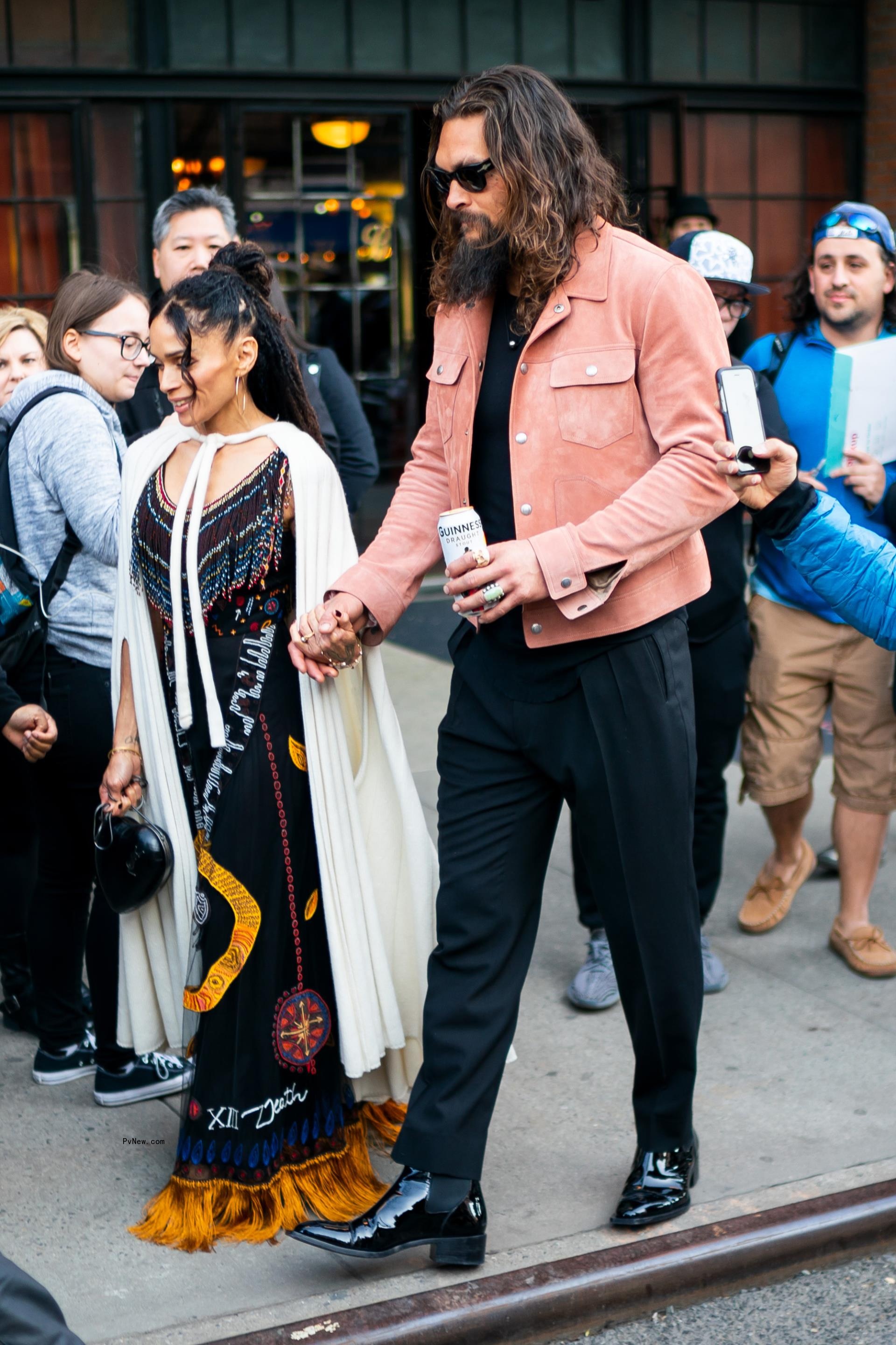 Lisa Bo<i></i>net and Jason Momoa
