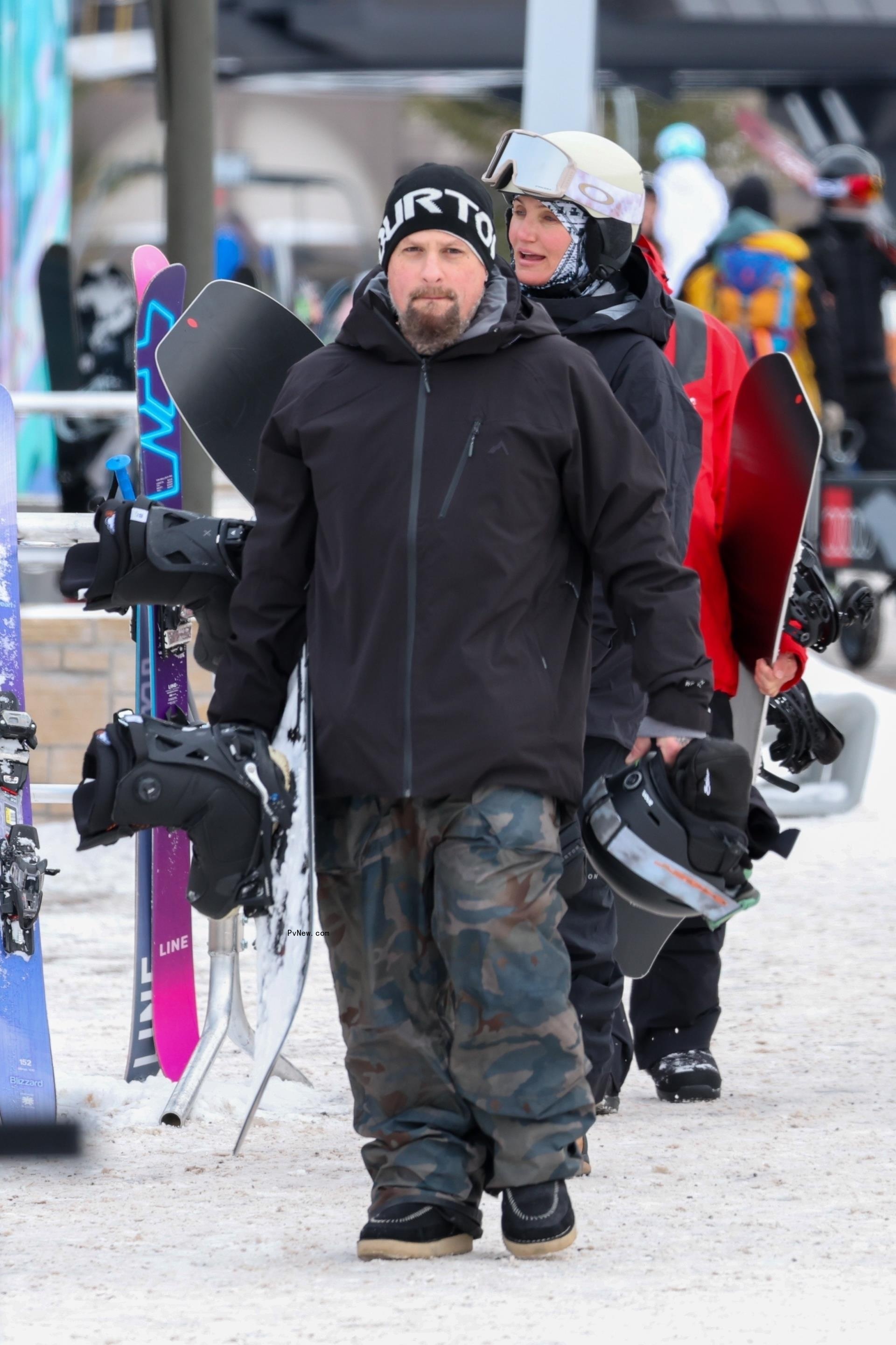 Cameron Diaz and husband Benji Madden