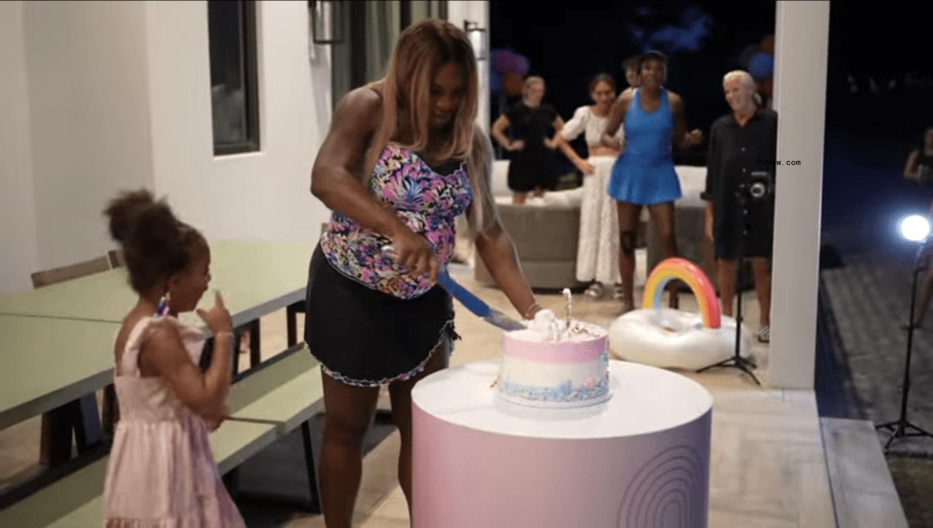 Serena williams gender reveal