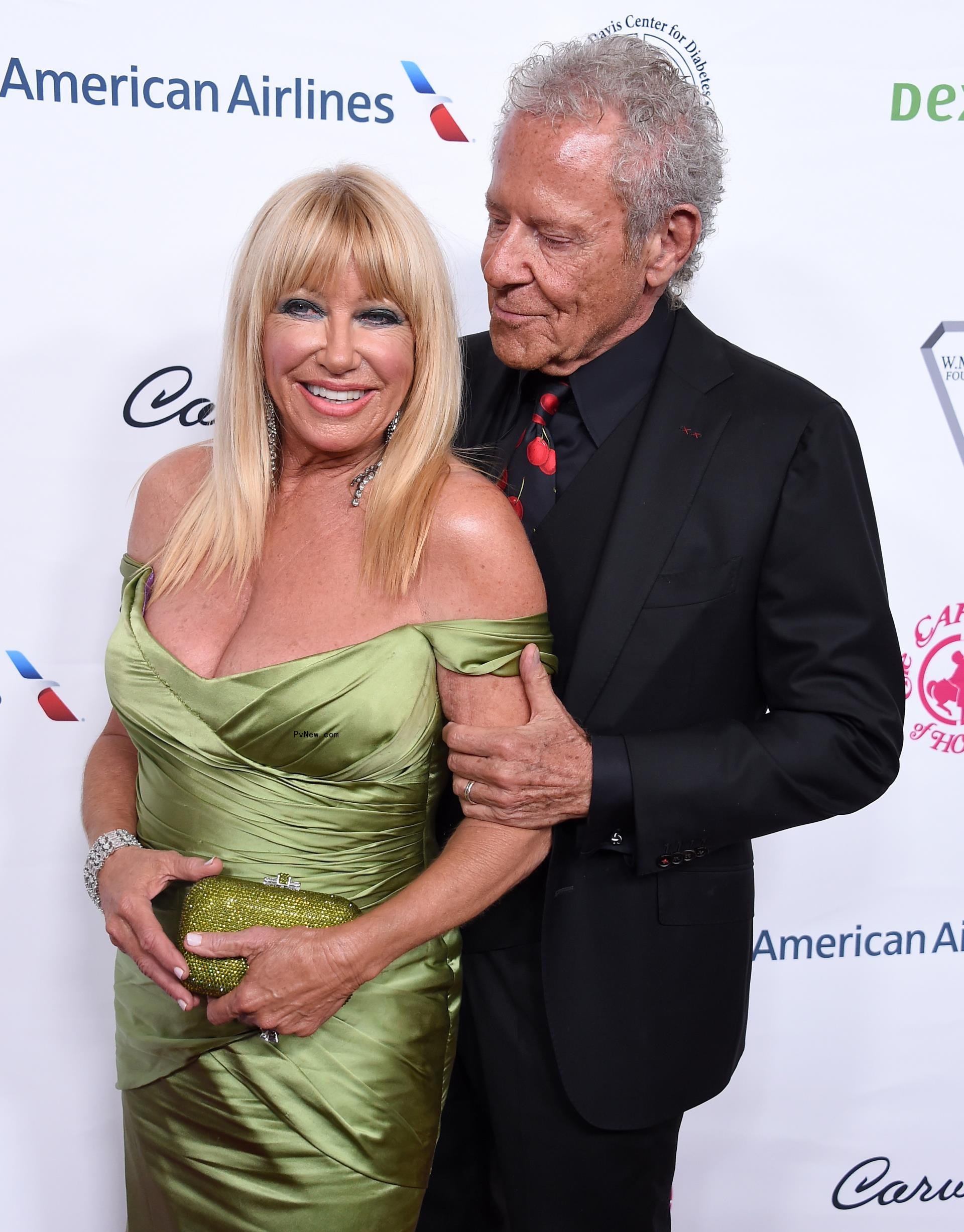 Suzanne Somers and Alan Hamel.