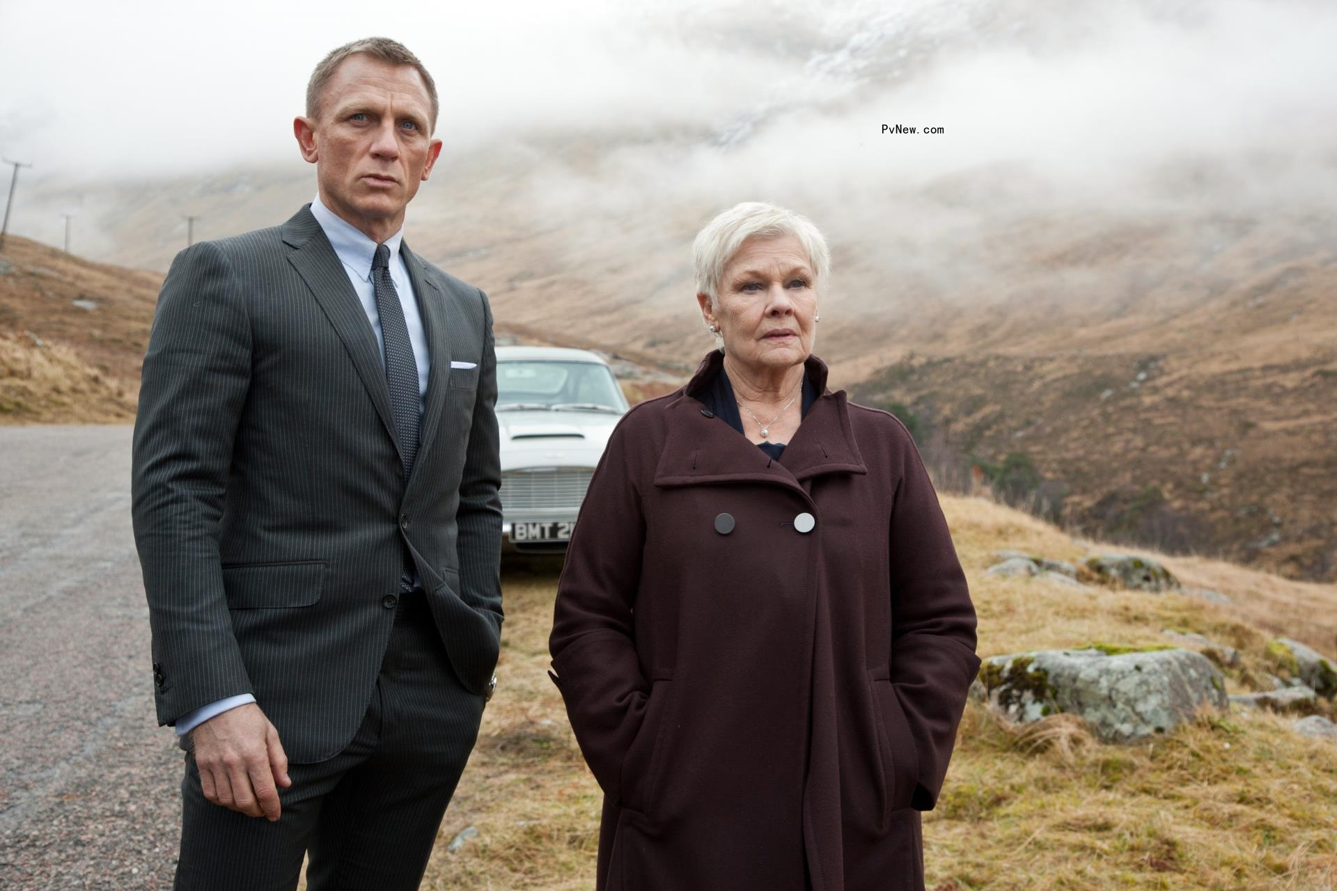 Judi Dench and Daniel Craig in