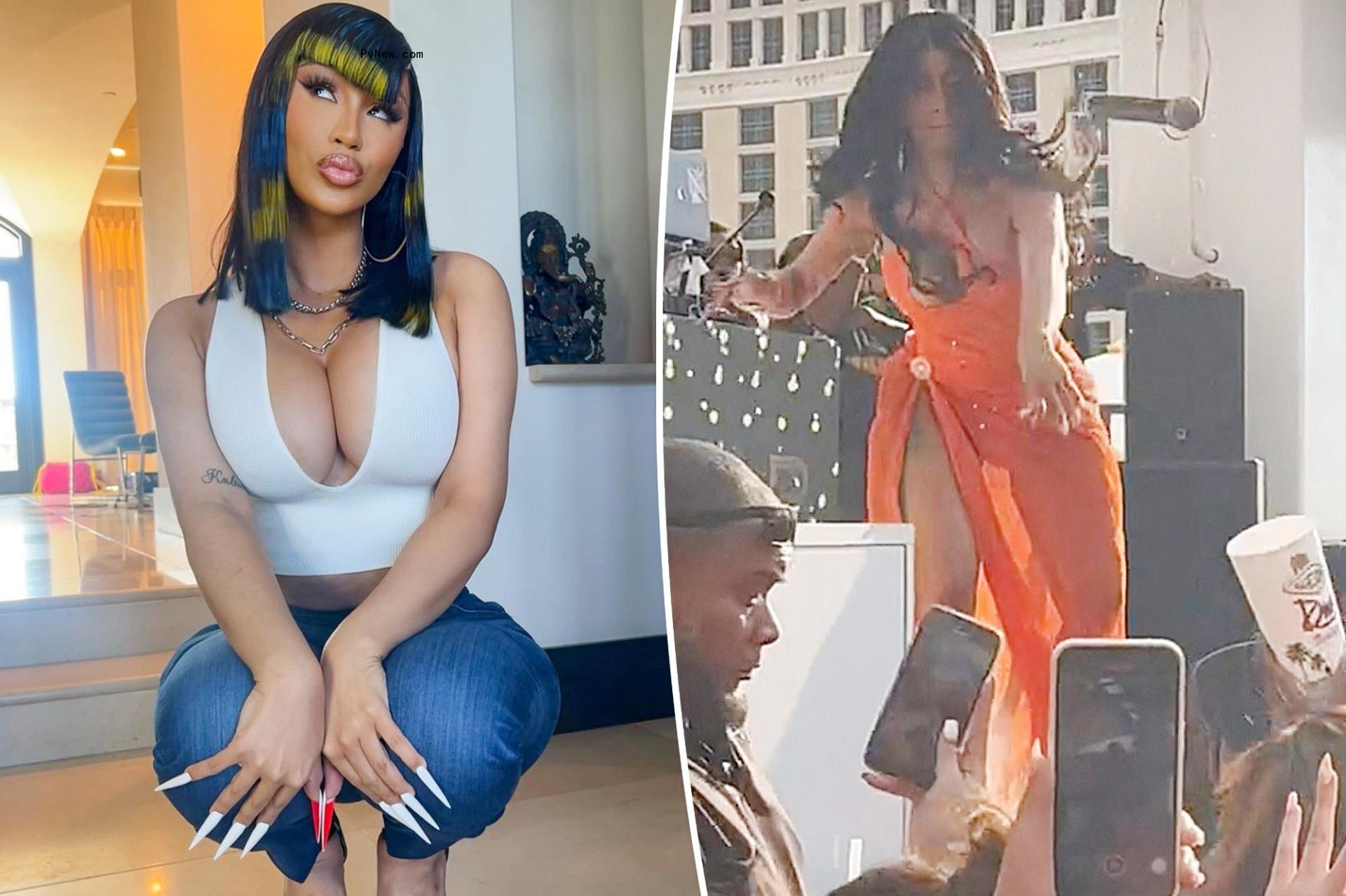 Cardi B listed as a suspect for battery after throwing microphone at fan mid-concert