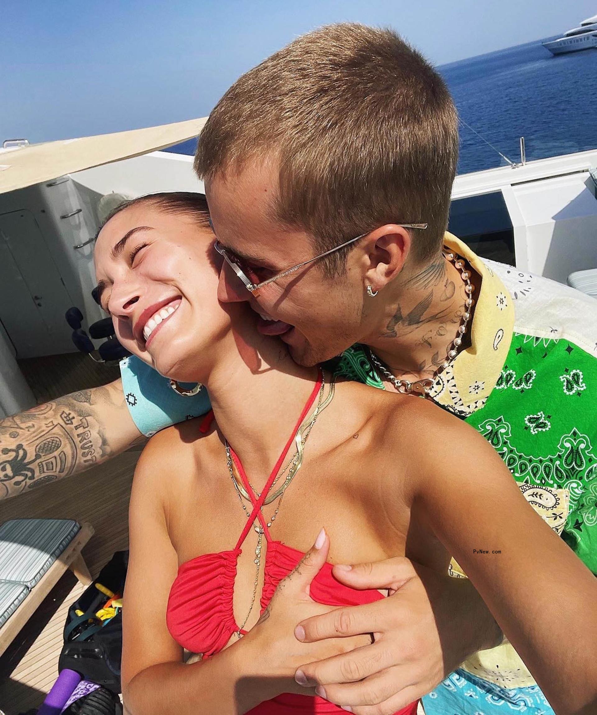 hailey and justin bieber