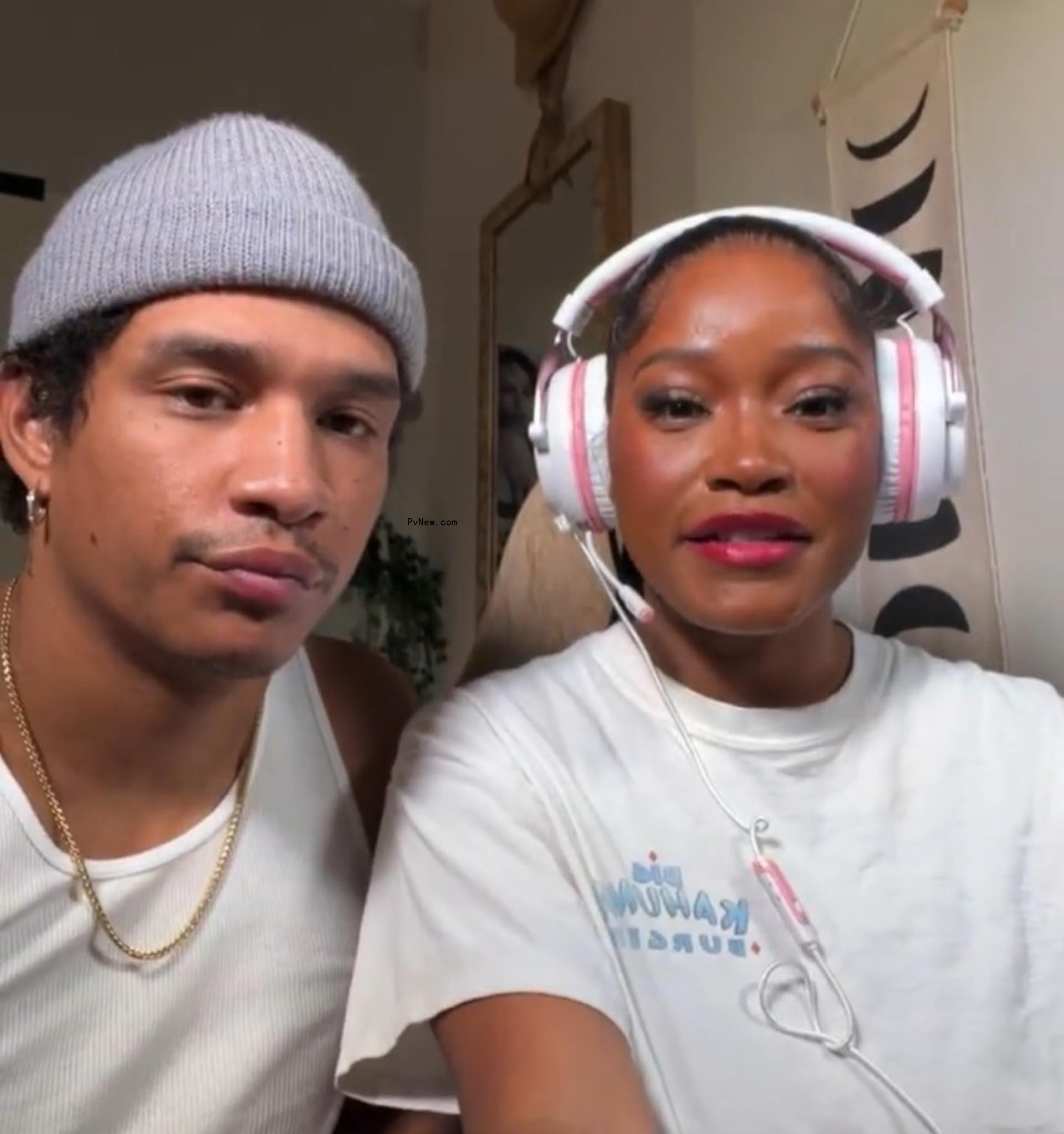 Keke Palmer and Darius Jackson selfie