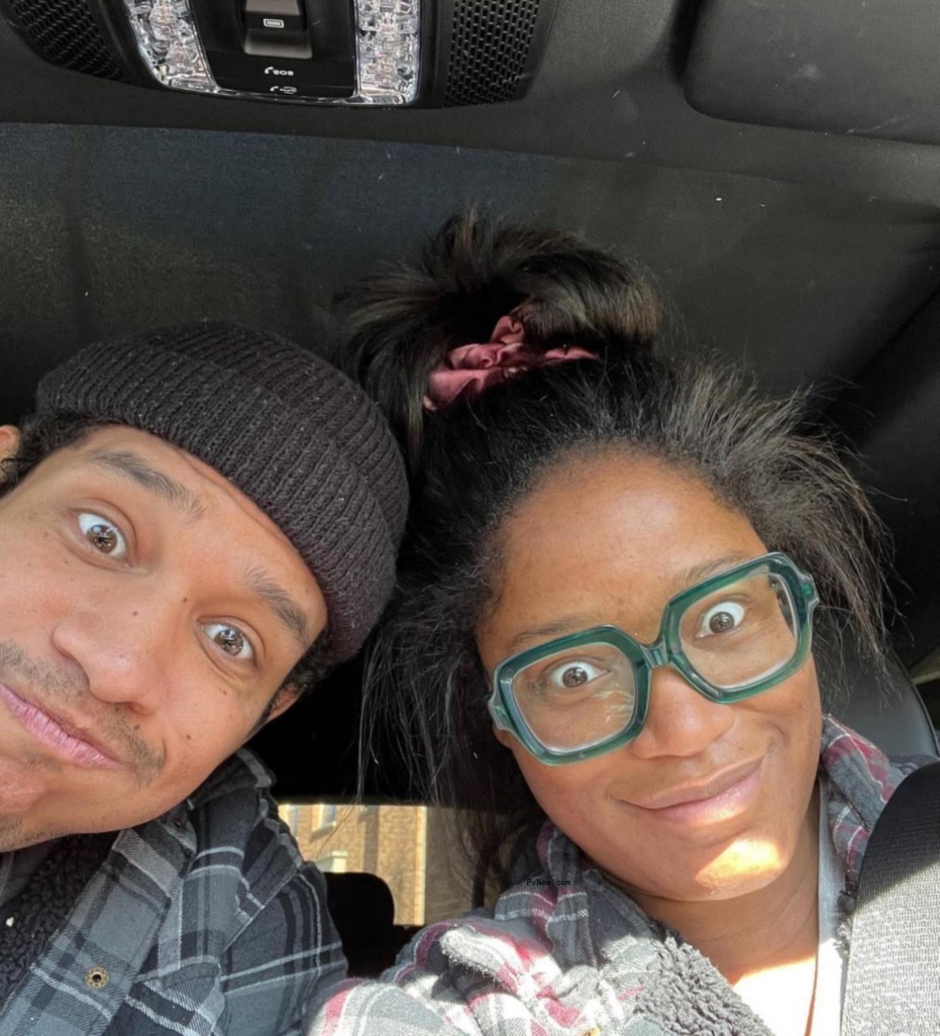 Keke Palmer and Darius Jackson selfie